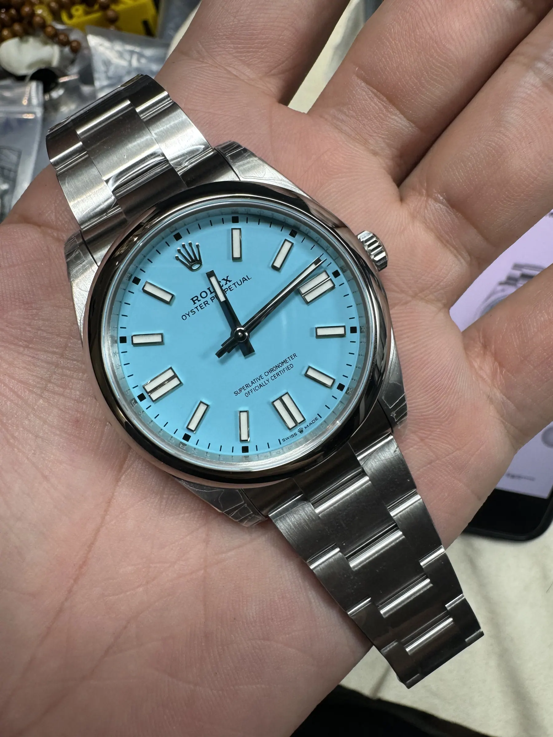 VS | 3230 机芯｜41mm l 劳力士 Oyster Perpetual 124300