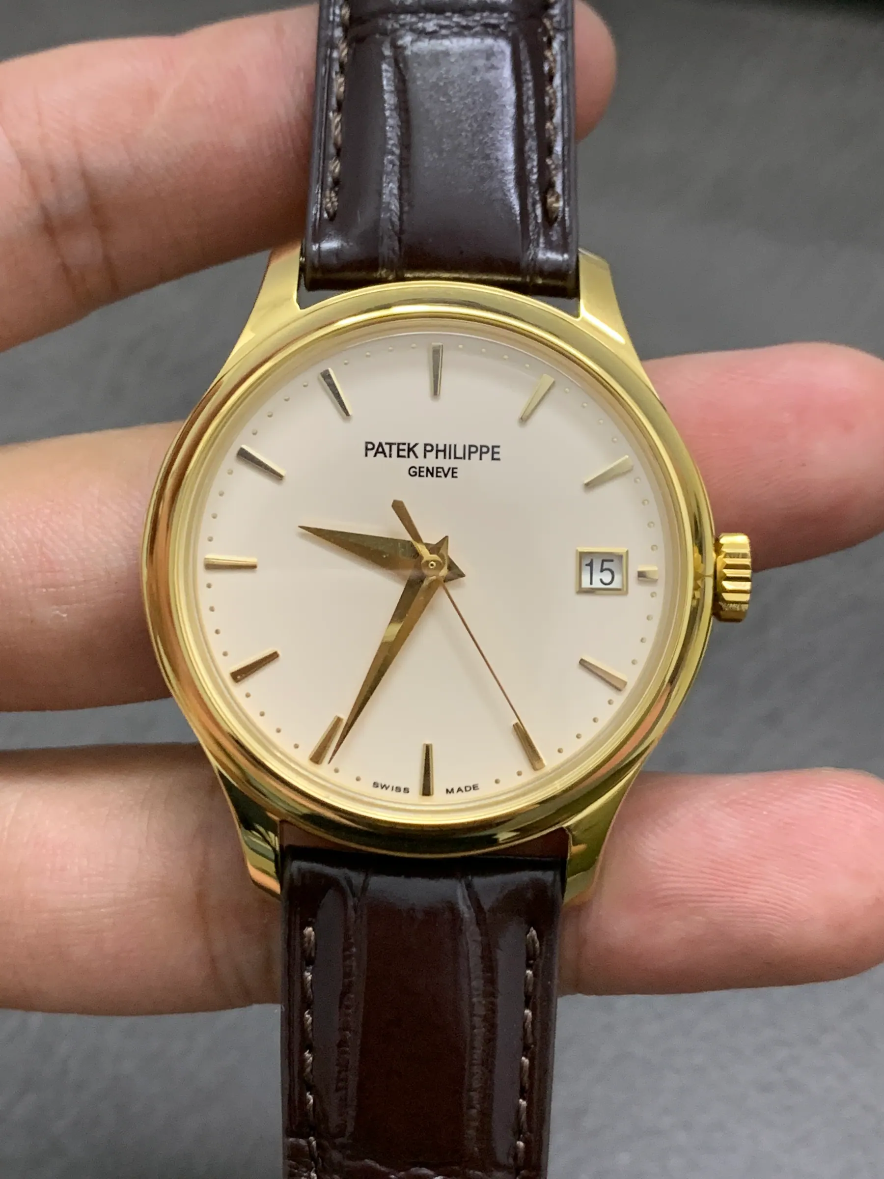 3K | 百达翡丽 Calatrava｜39mm｜5227J｜黄金｜Cal.324 机芯