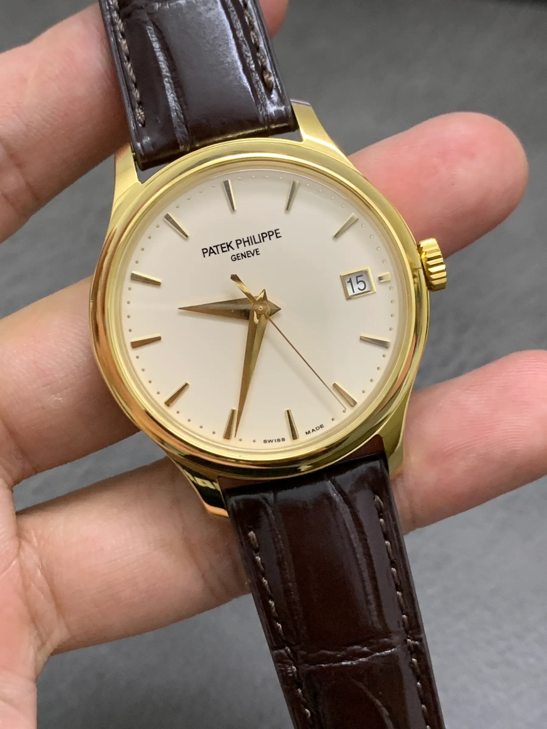 3K | 百达翡丽 Calatrava｜39mm｜5227J｜黄金｜Cal.324 机芯