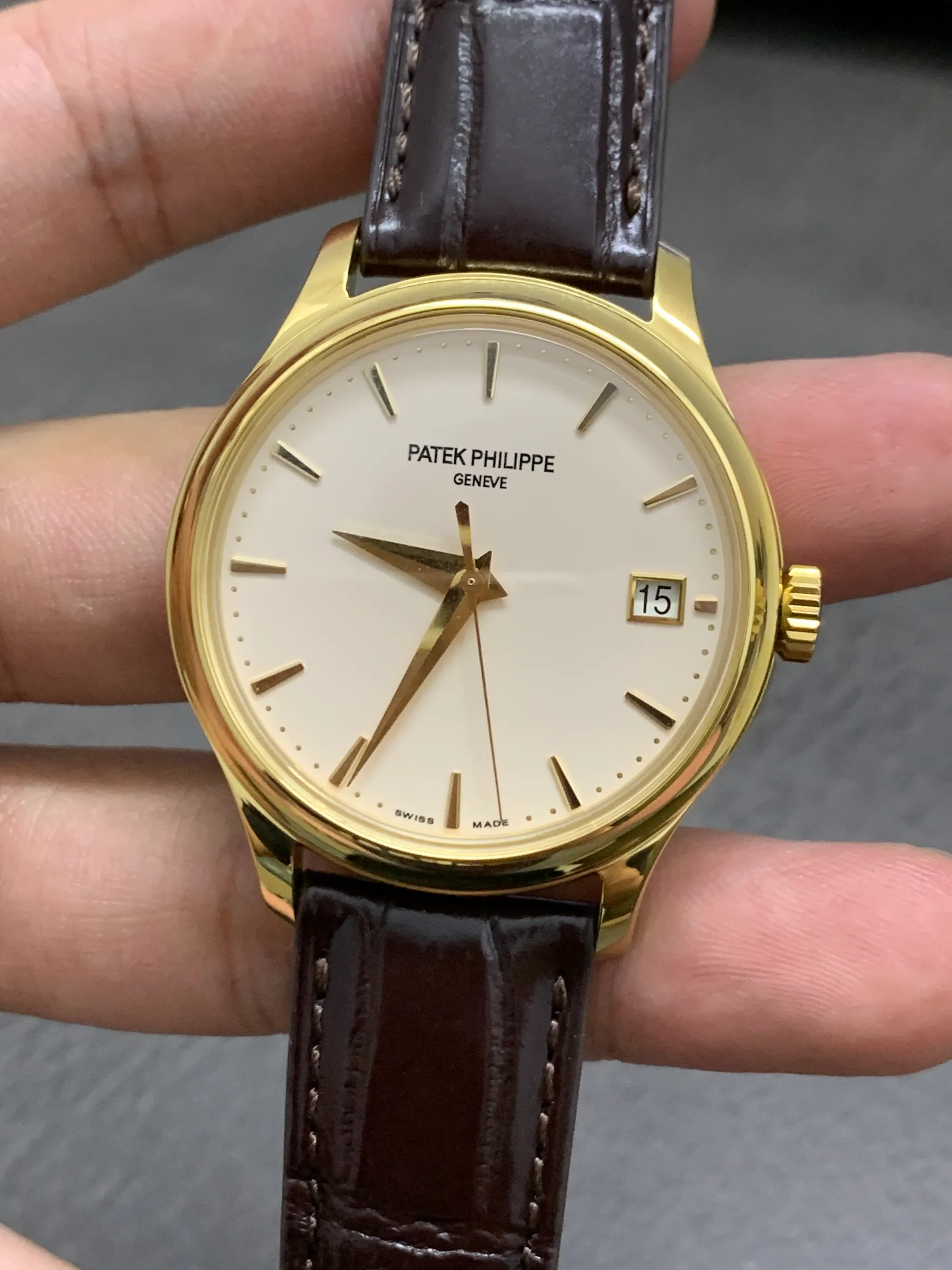3K | 百达翡丽 Calatrava｜39mm｜5227J｜黄金｜Cal.324 机芯