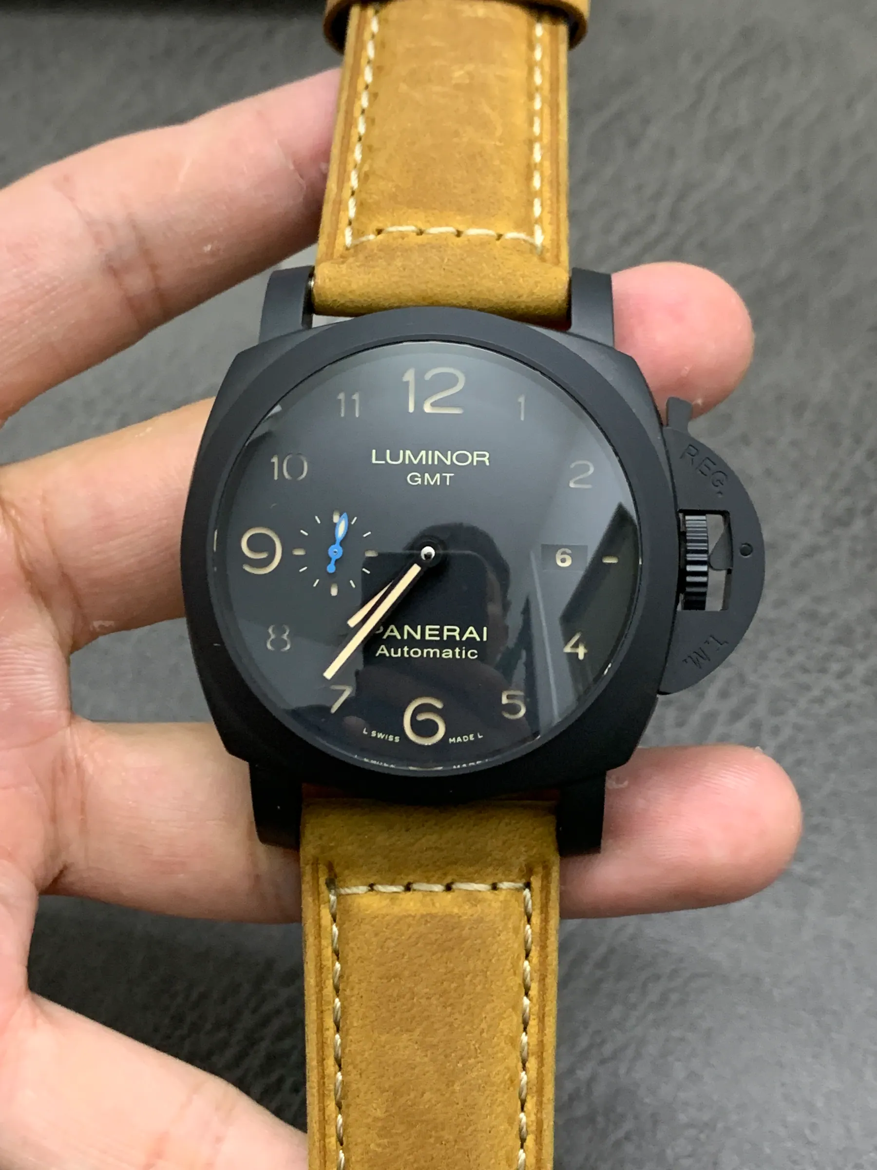 VS｜P.9001机芯 l 44mm l 沛纳海 Luminor 1950｜PAM00441 陶瓷表壳限时折扣