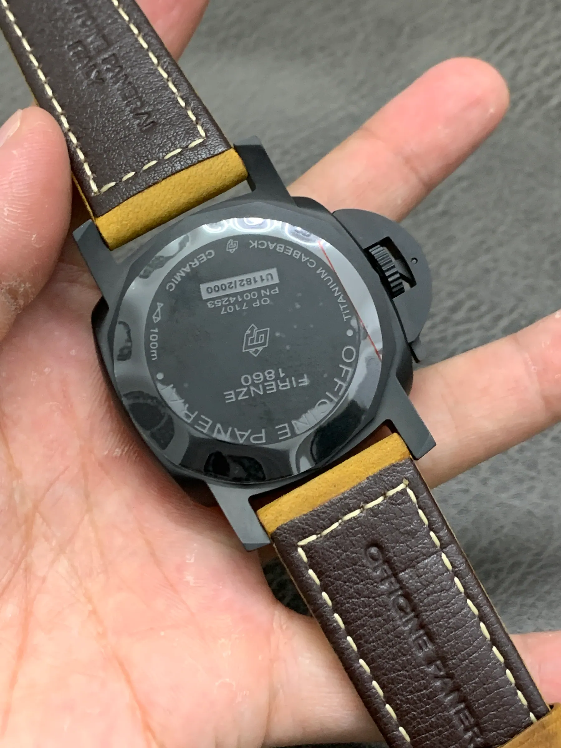 VS｜P.9001机芯 l 44mm l 沛纳海 Luminor 1950｜PAM00441 陶瓷表壳限时折扣