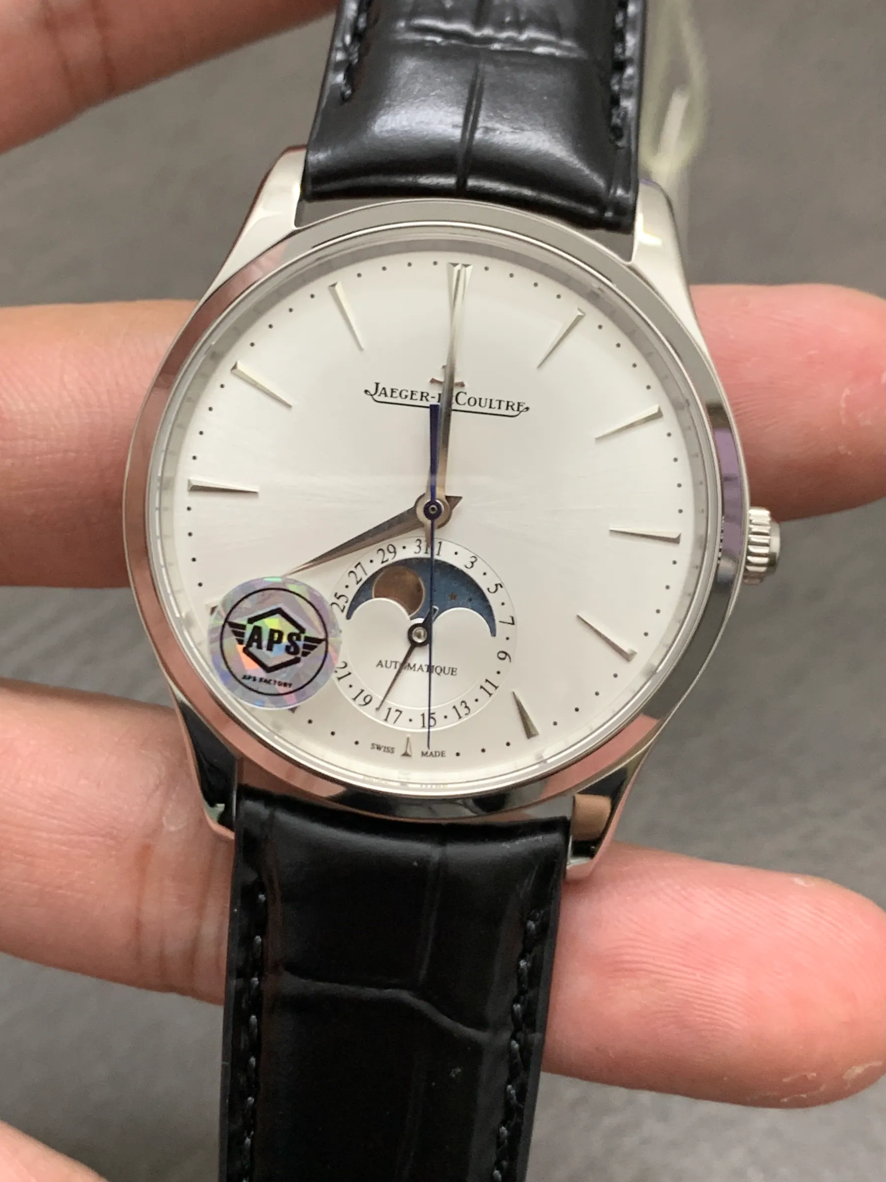 APS | 积家 Master Ultra Thin Moon｜39mm｜Q1368430｜Cal.925 机芯