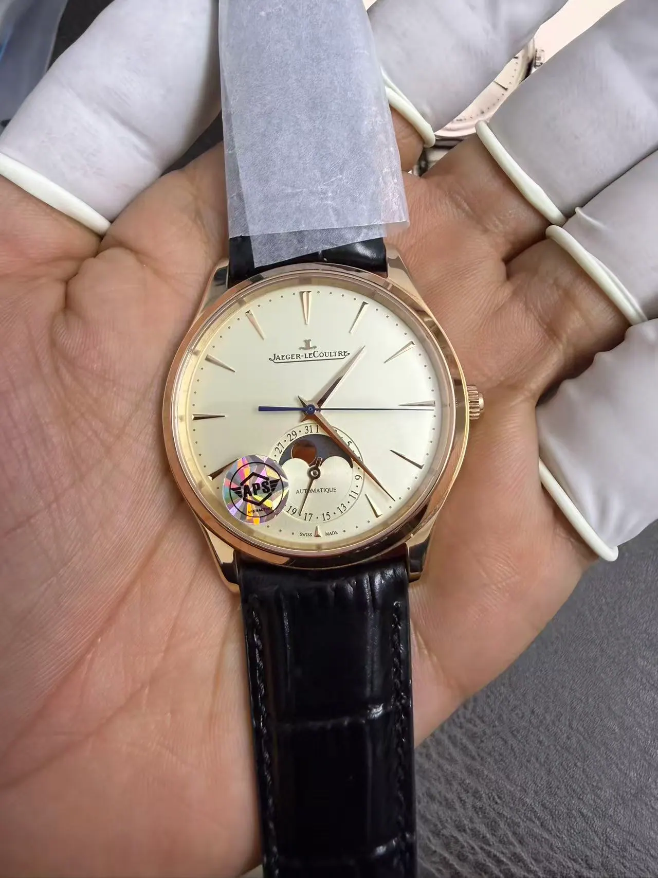 APS | 积家 Master Ultra Thin Moon｜39mm｜Q1368430｜Cal.925 机芯