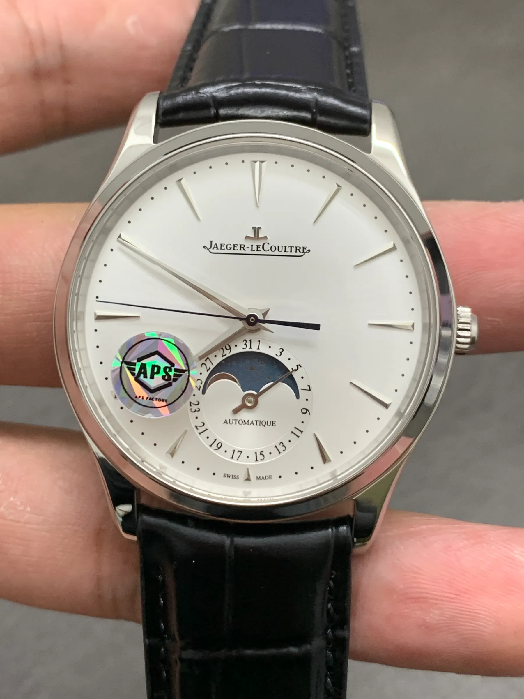 APS | 积家 Master Ultra Thin Moon｜39mm｜Q1368430｜Cal.925 机芯