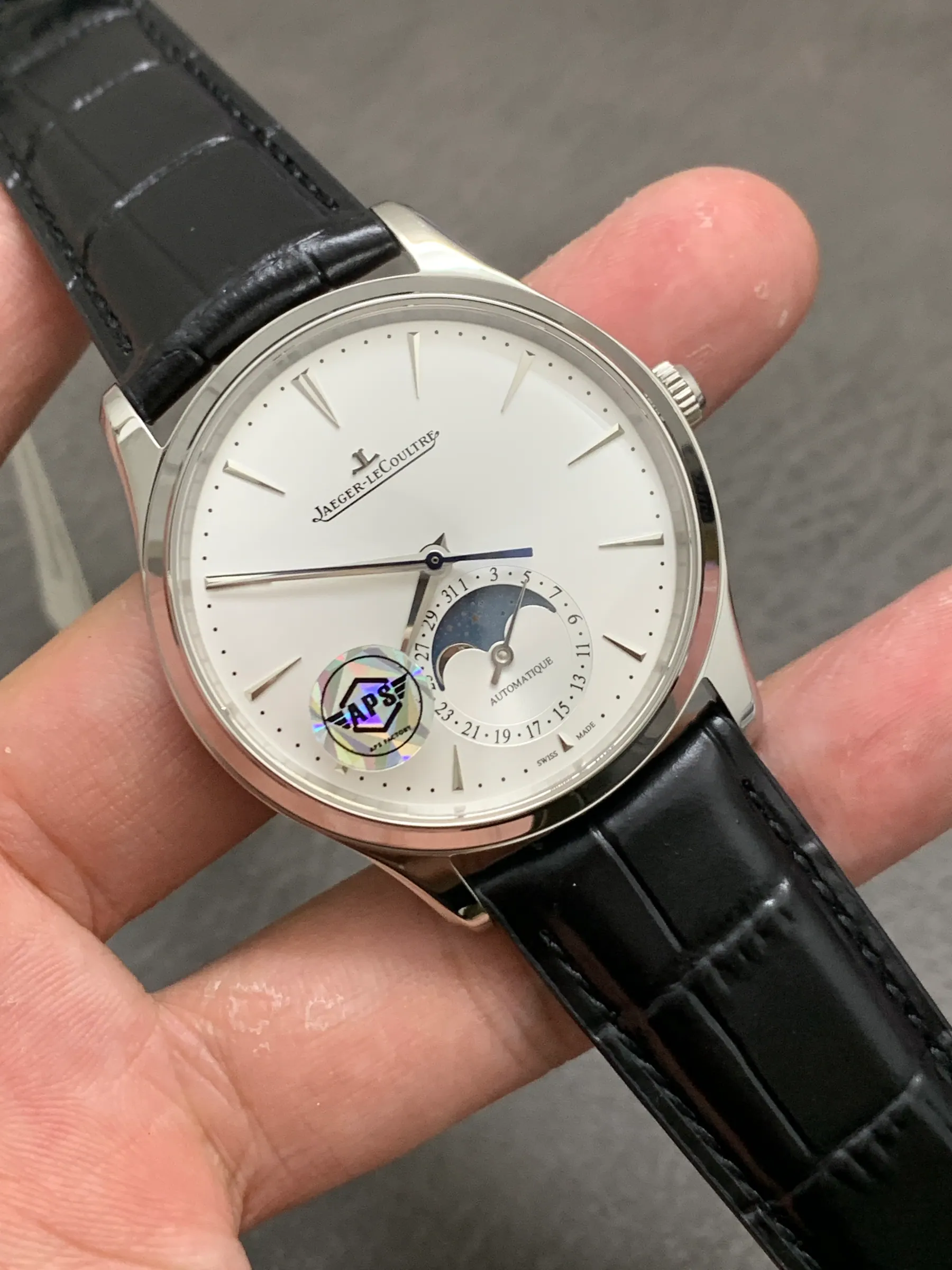 APS | 积家 Master Ultra Thin Moon｜39mm｜Q1368430｜Cal.925 机芯
