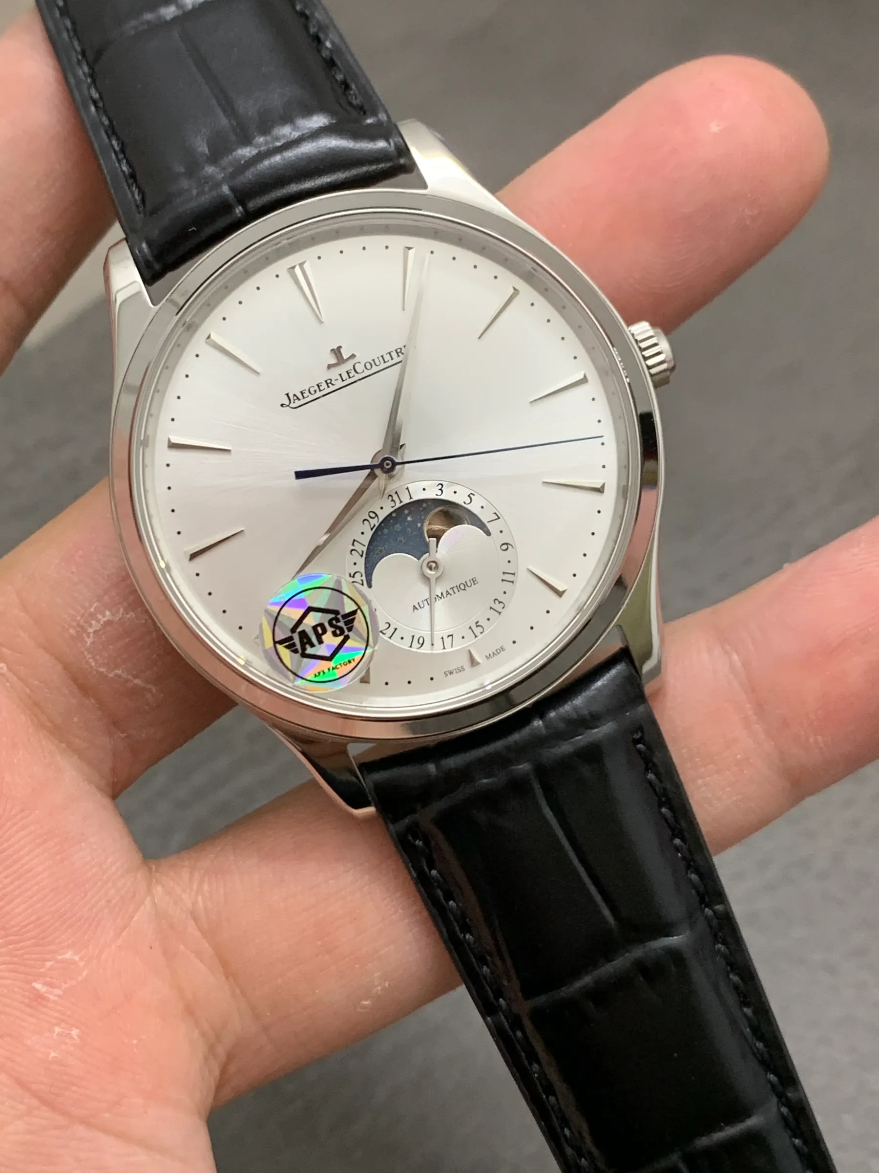 APS | 积家 Master Ultra Thin Moon｜39mm｜Q1368430｜Cal.925 机芯