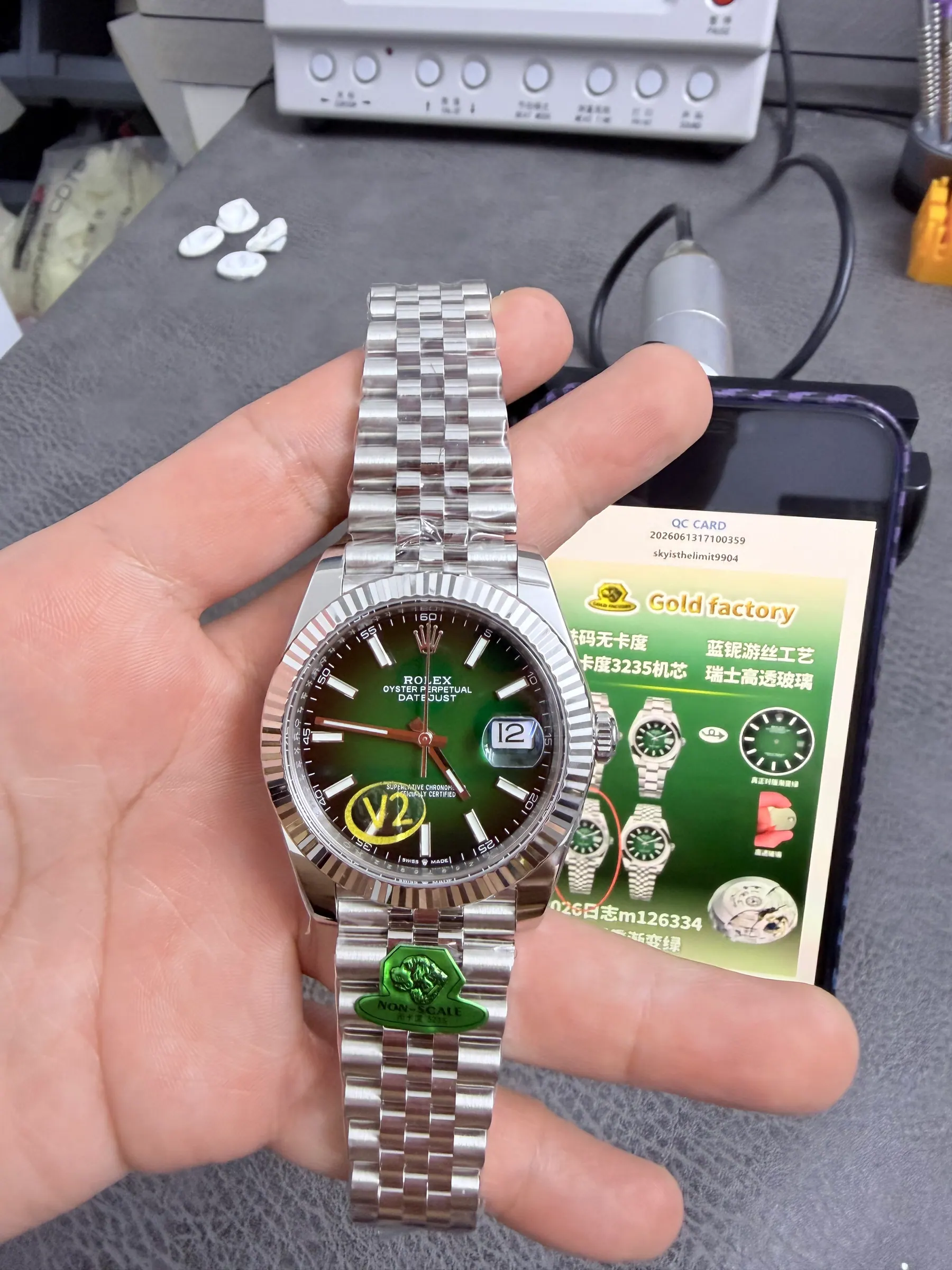 GOLD｜3235机芯｜41mm｜劳力士 Datejust 126334 自由摆轮（Free-sprung）V2