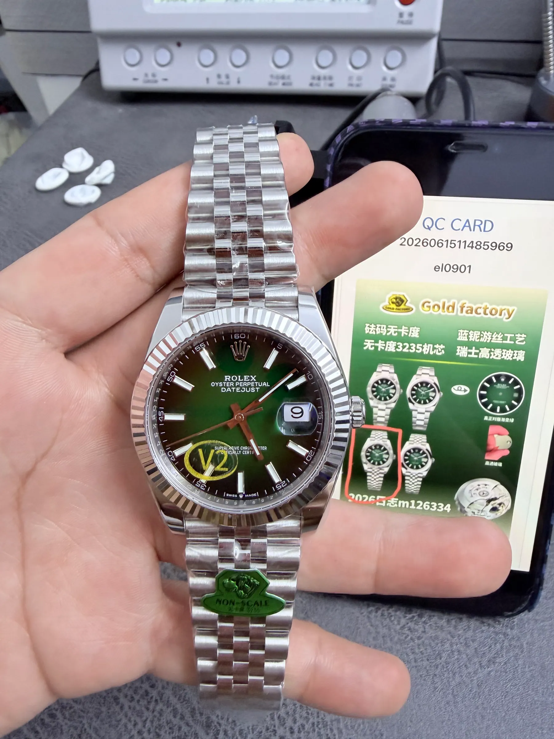 GOLD｜3235机芯｜41mm｜劳力士 Datejust 126334 自由摆轮（Free-sprung）V2