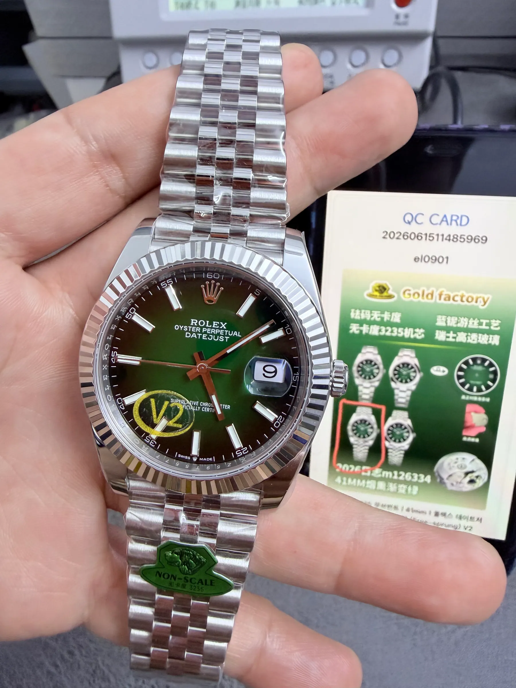 GOLD｜3235机芯｜41mm｜劳力士 Datejust 126334 自由摆轮（Free-sprung）V2