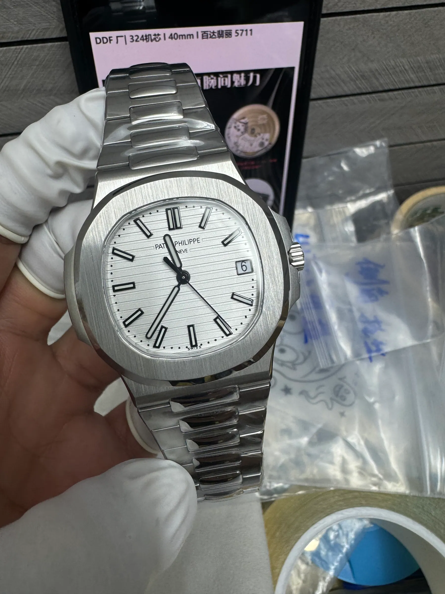 DDF | Cal.324 机芯｜百达翡丽 Nautilus 5711