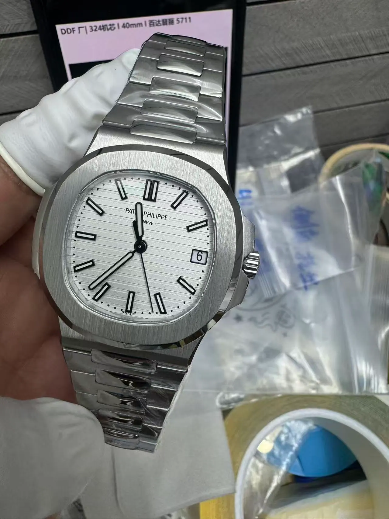 DDF | Cal.324 机芯｜百达翡丽 Nautilus 5711