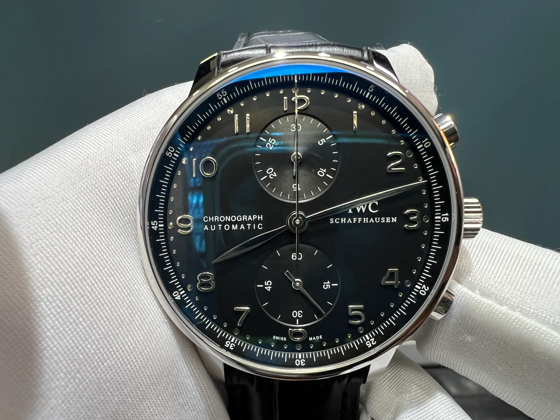 ZF | IWC 葡萄牙计时码表｜41mm｜iw371609｜69355 机芯