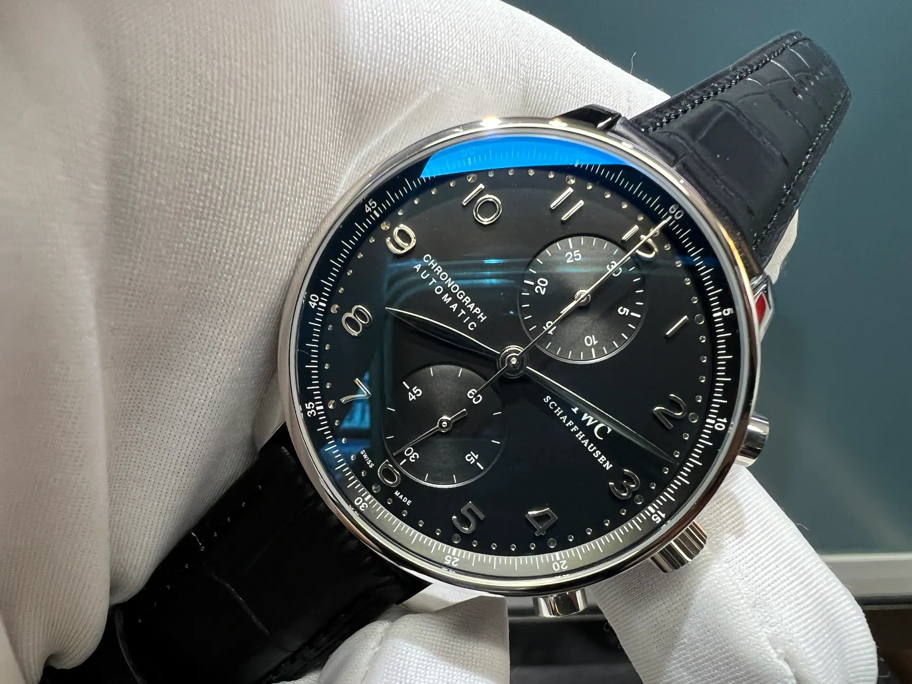 ZF | IWC 葡萄牙计时码表｜41mm｜iw371609｜69355 机芯