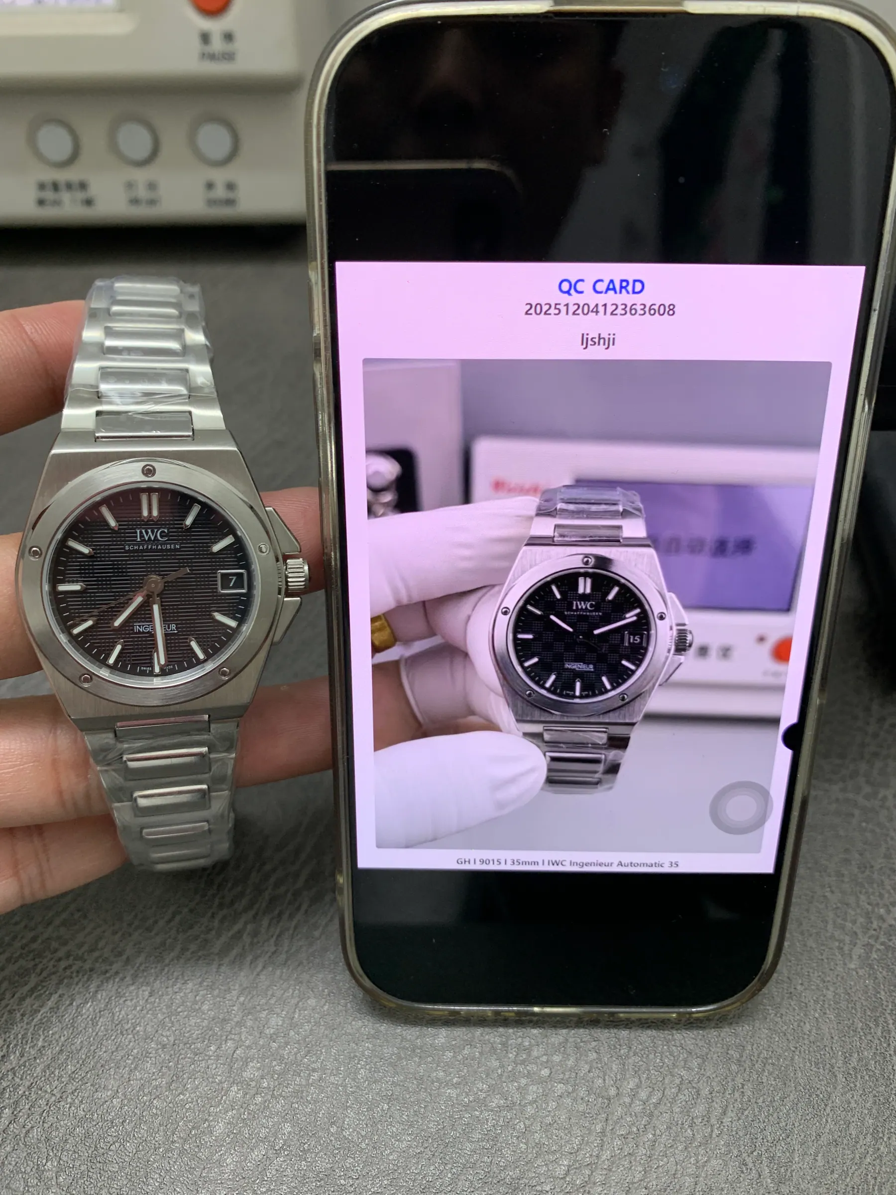 GH l 9015 l 35mm l IWC Ingenieur Automatic 35