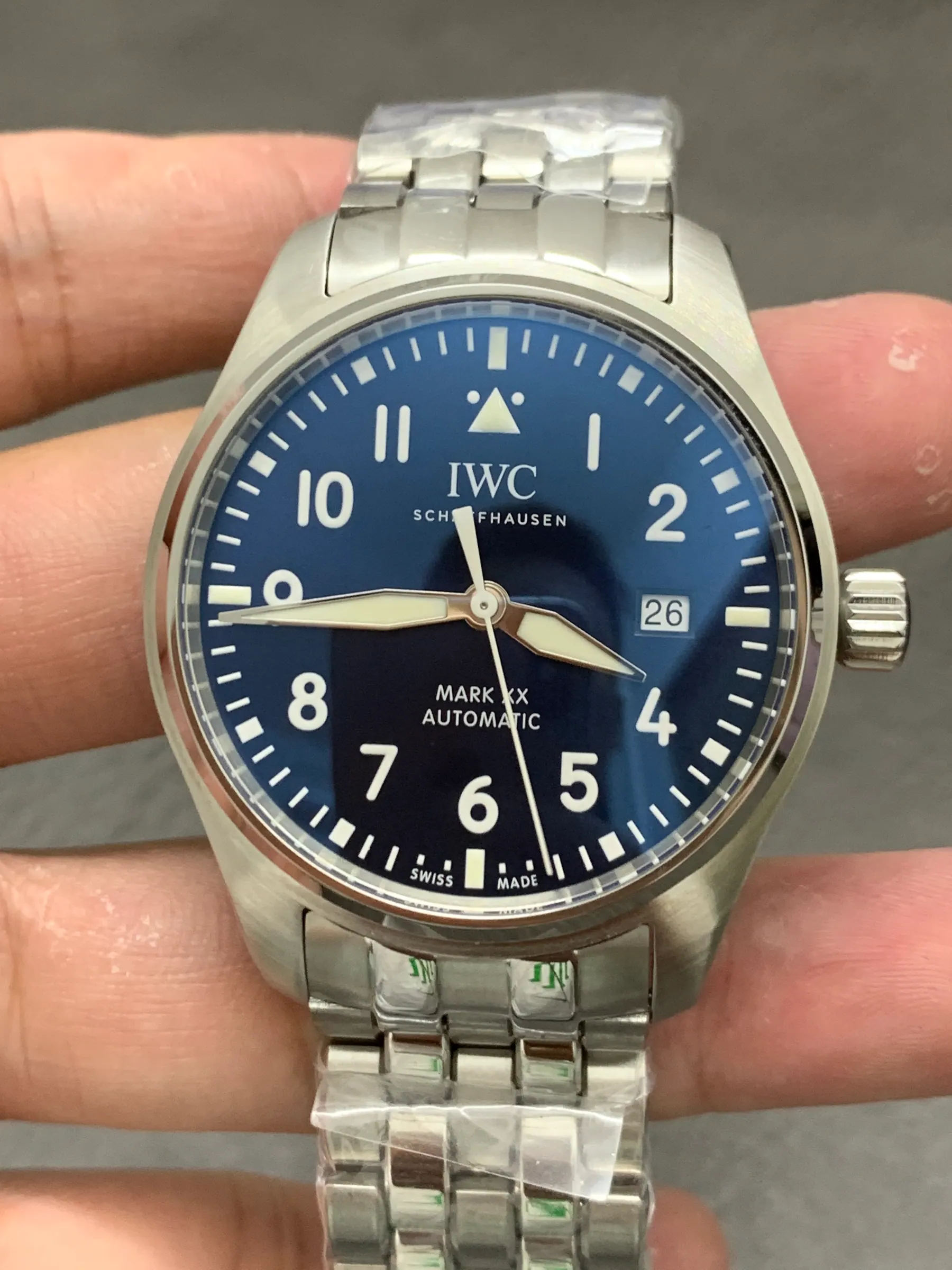 V7｜I2892 机芯 l 40mm l IWC 飞行员马克20 手表｜IW328204