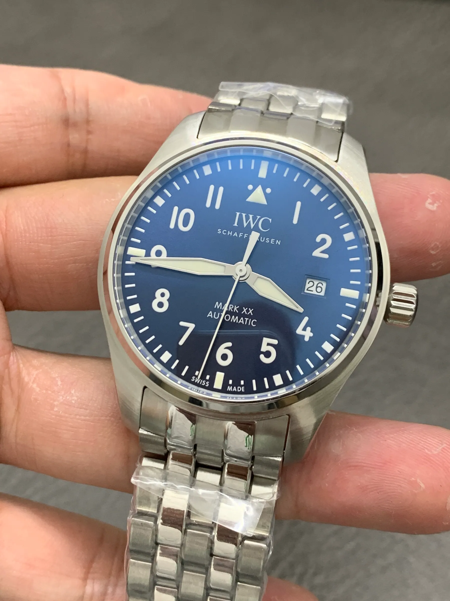 V7｜I2892 机芯 l 40mm l IWC 飞行员马克20 手表｜IW328204
