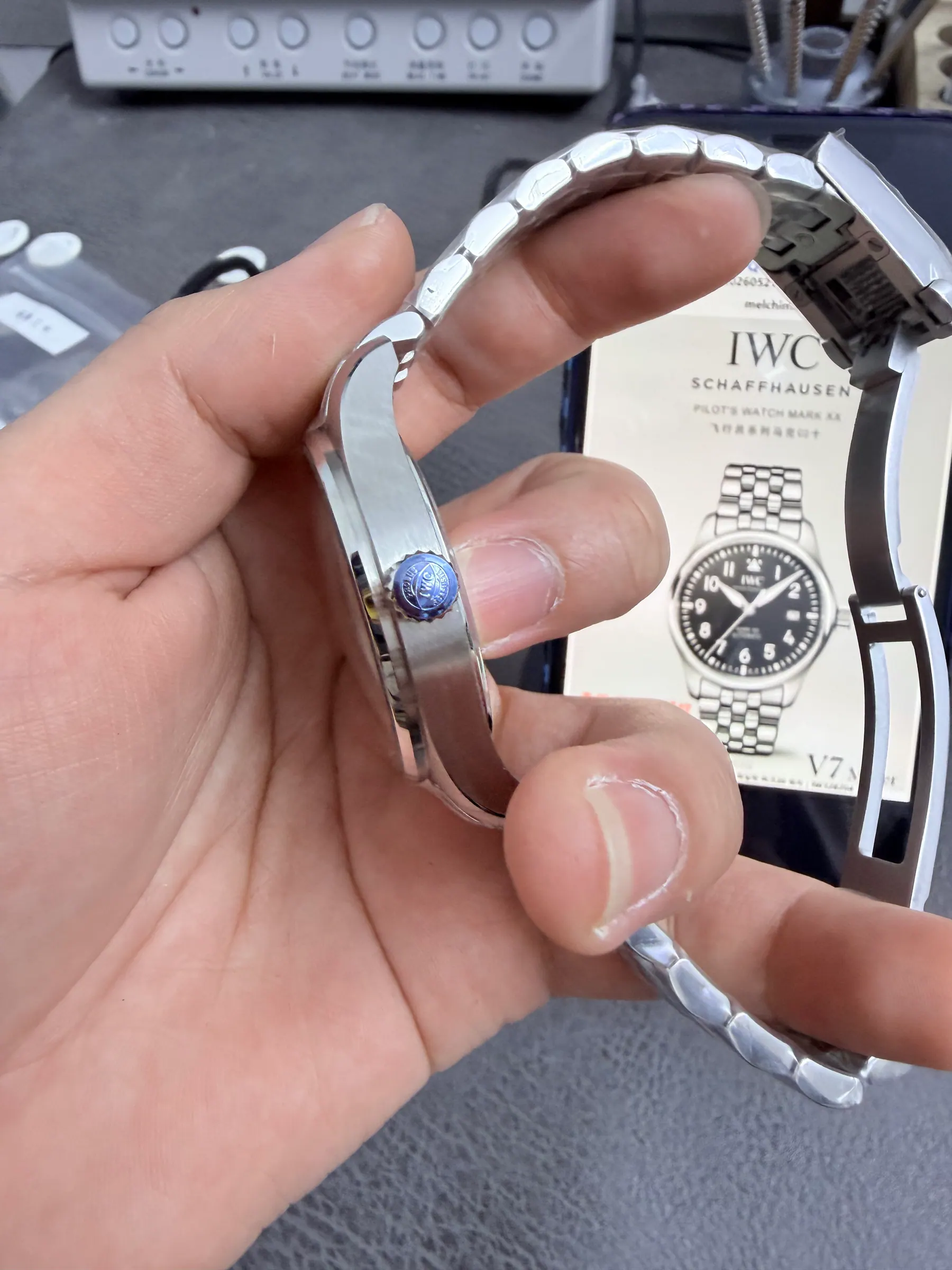 V7｜I2892 机芯 l 40mm l IWC 飞行员马克20 手表｜IW328204