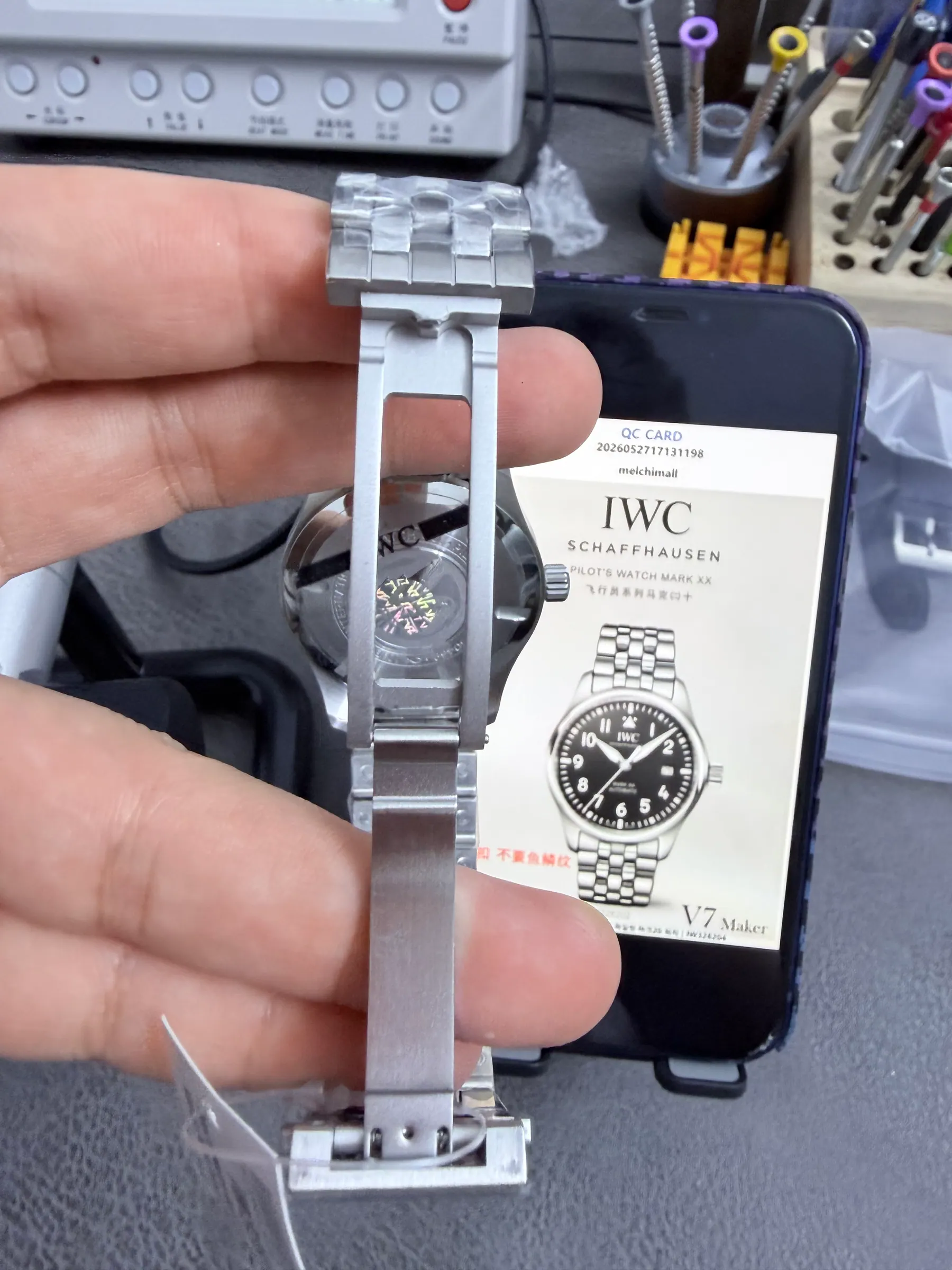 V7｜I2892 机芯 l 40mm l IWC 飞行员马克20 手表｜IW328204