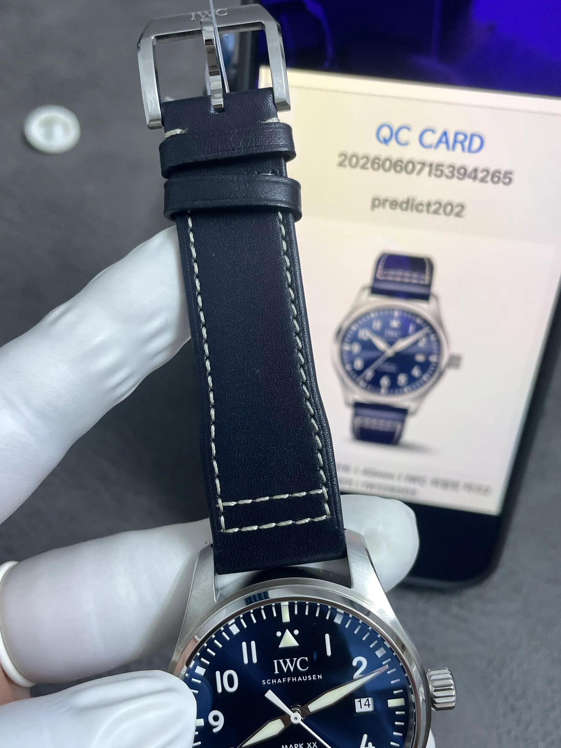 V7｜I2892 机芯 l 40mm l IWC 飞行员马克20 手表｜IW328203