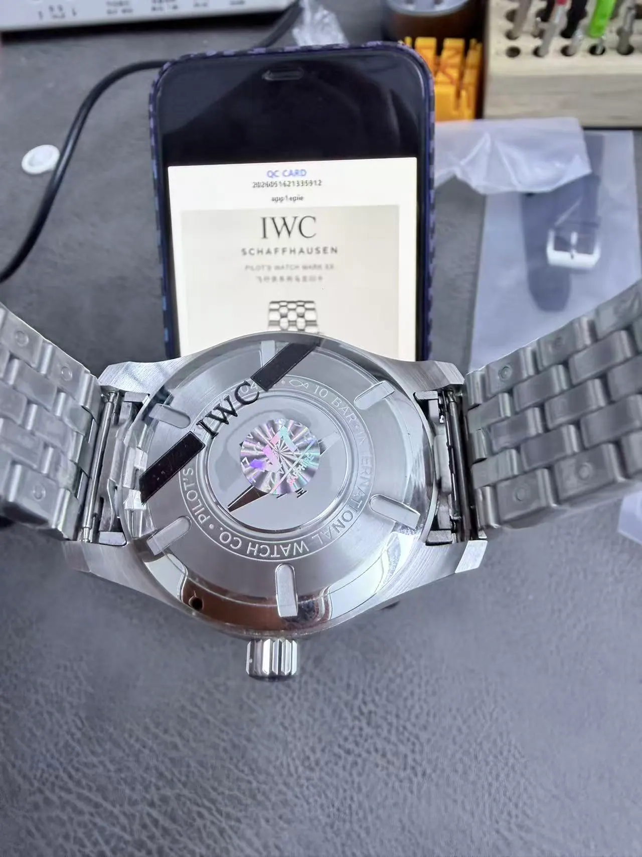 V7｜I2892 机芯 l 40mm l IWC 飞行员马克20 手表｜IW328208