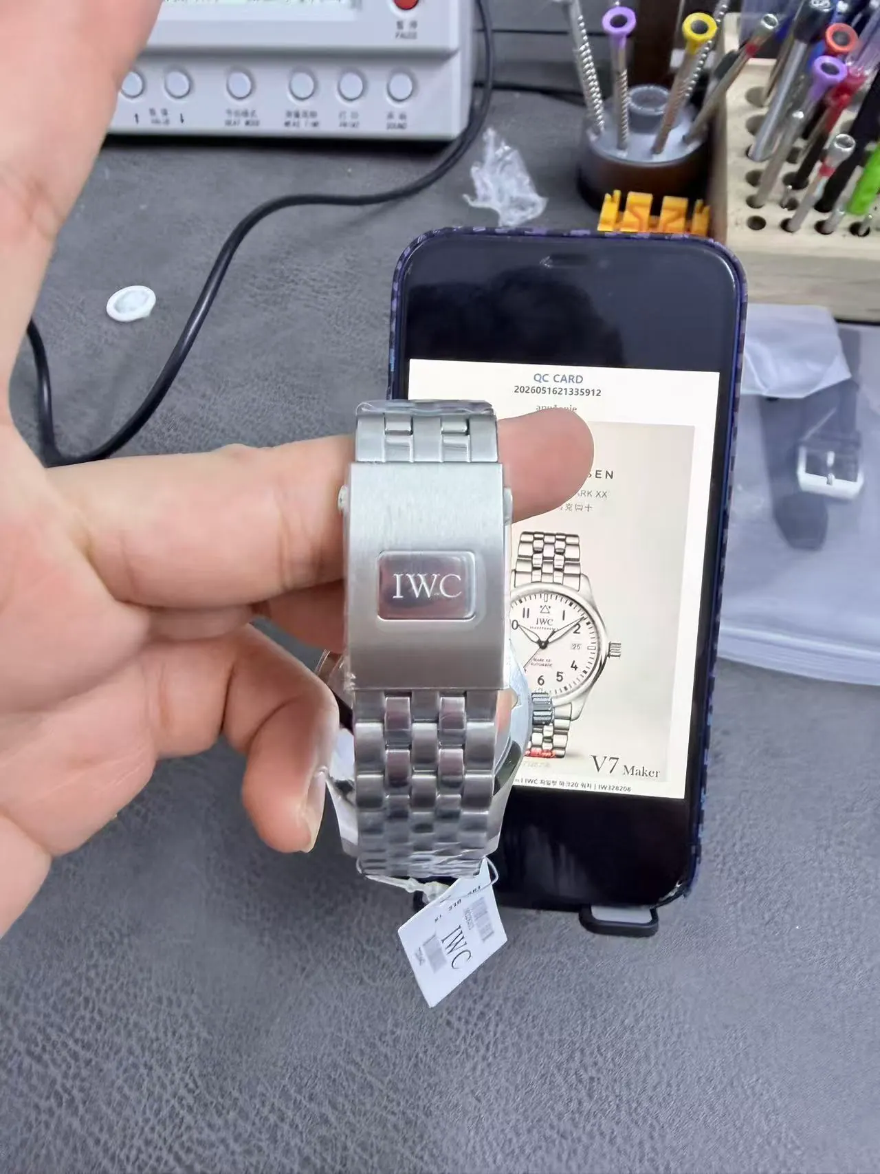 V7｜I2892 机芯 l 40mm l IWC 飞行员马克20 手表｜IW328208