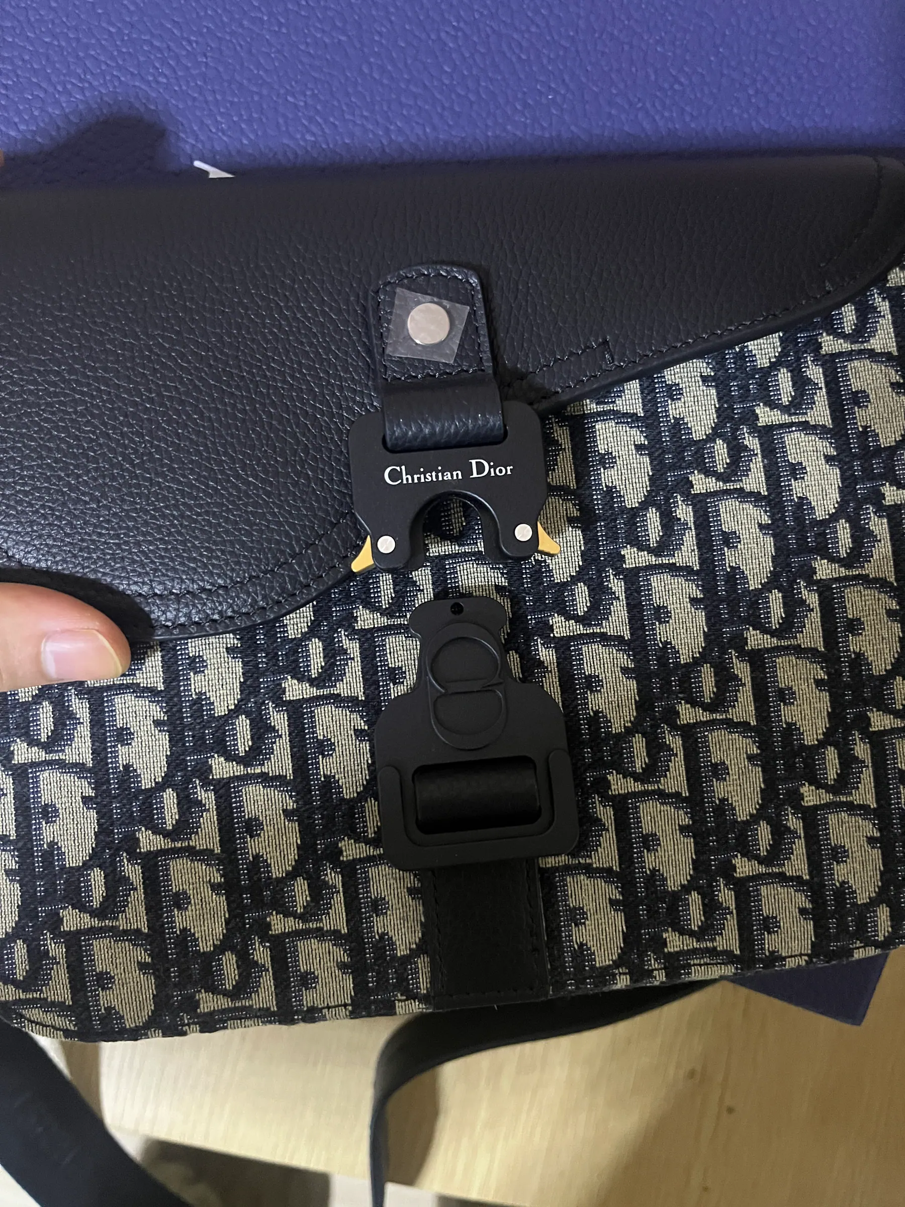 M9 Dior 小号 Saddle 翻盖邮差包 1ADPO049YKS 23 x 17.5 x 6cm
