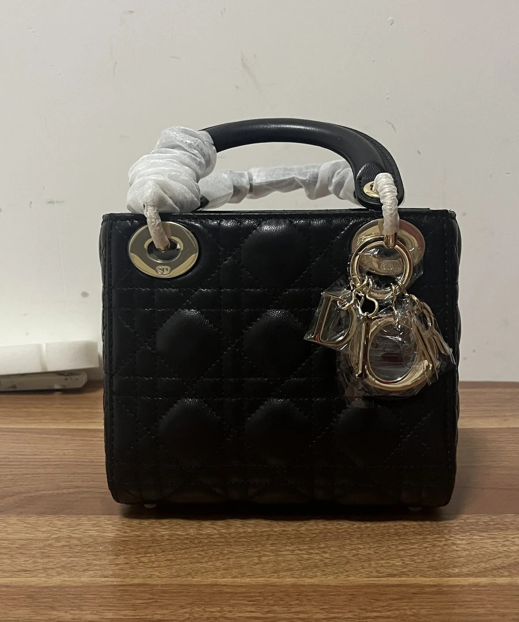 M9 Dior Lady 迷你羊皮 M0505ONGE 17 x 15 x 7 cm