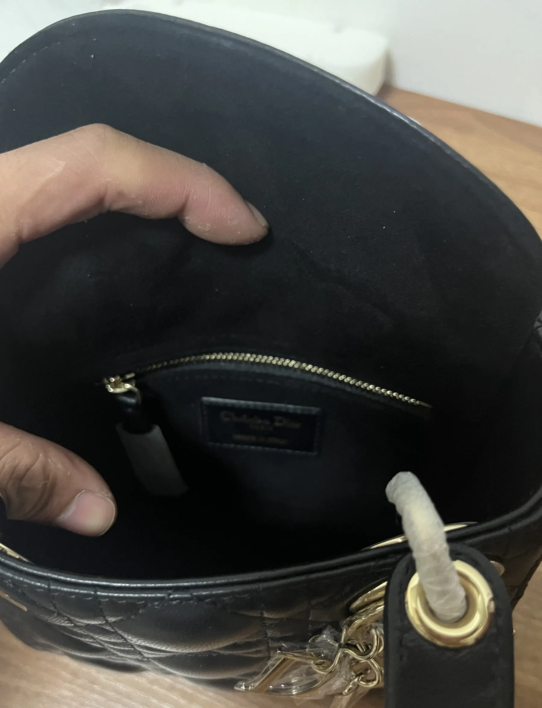 M9 Dior Lady 迷你羊皮 M0505ONGE 17 x 15 x 7 cm