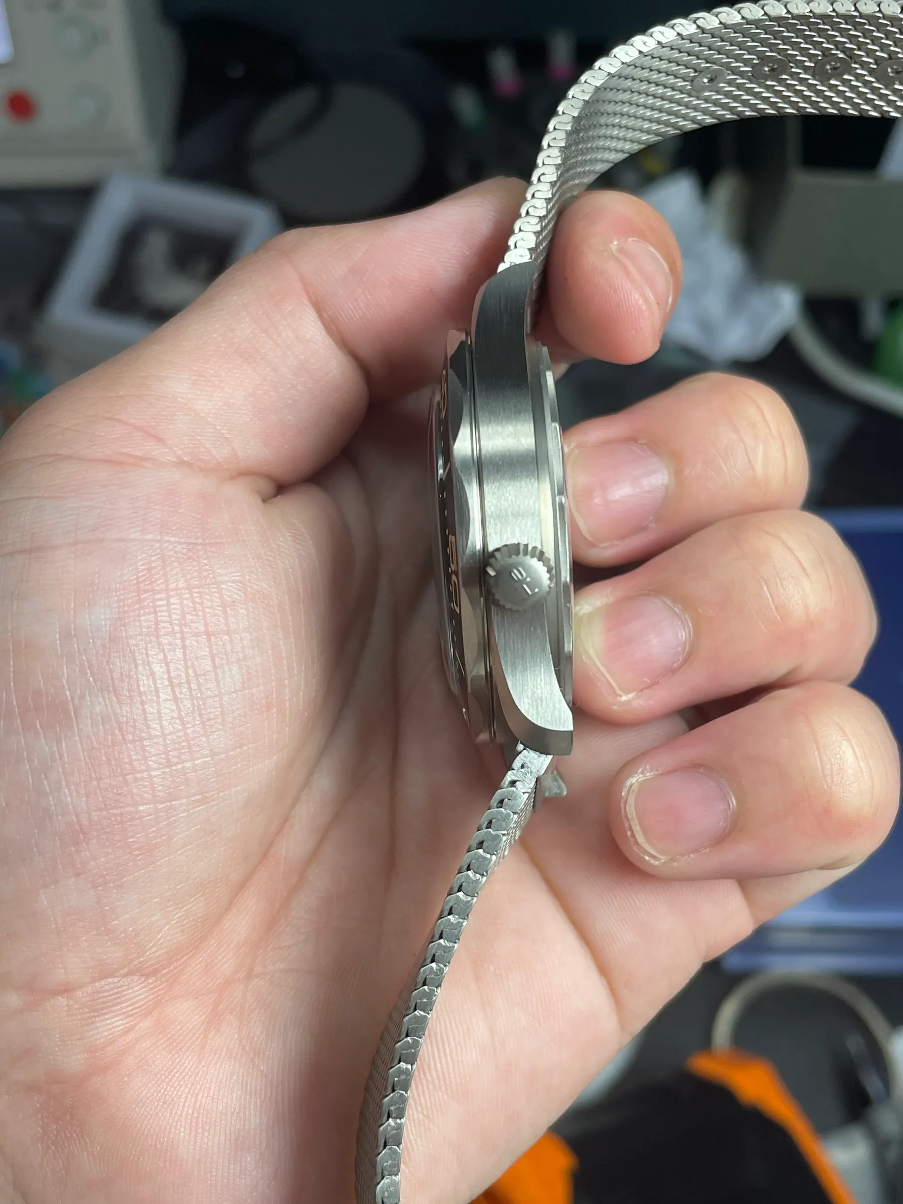 VS | 8806机芯｜42mm l 欧米茄海马潜水300M 210.30.42.20.06.002 钛金属表链