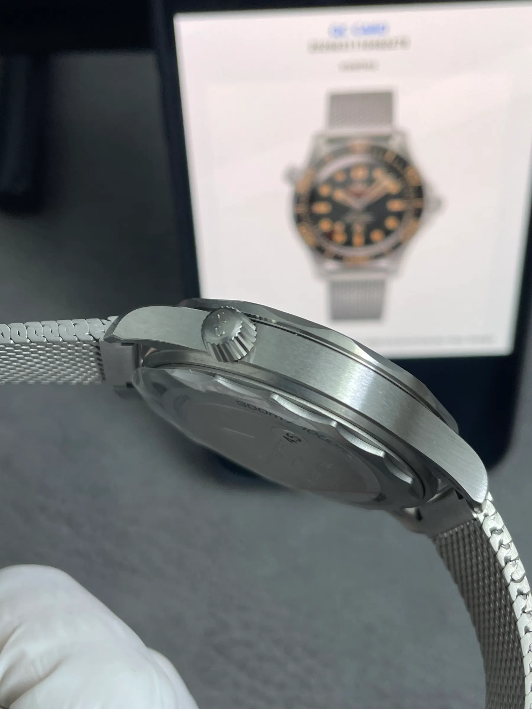 VS | 8806机芯｜42mm l 欧米茄海马潜水300M 210.30.42.20.06.002 钛金属表链