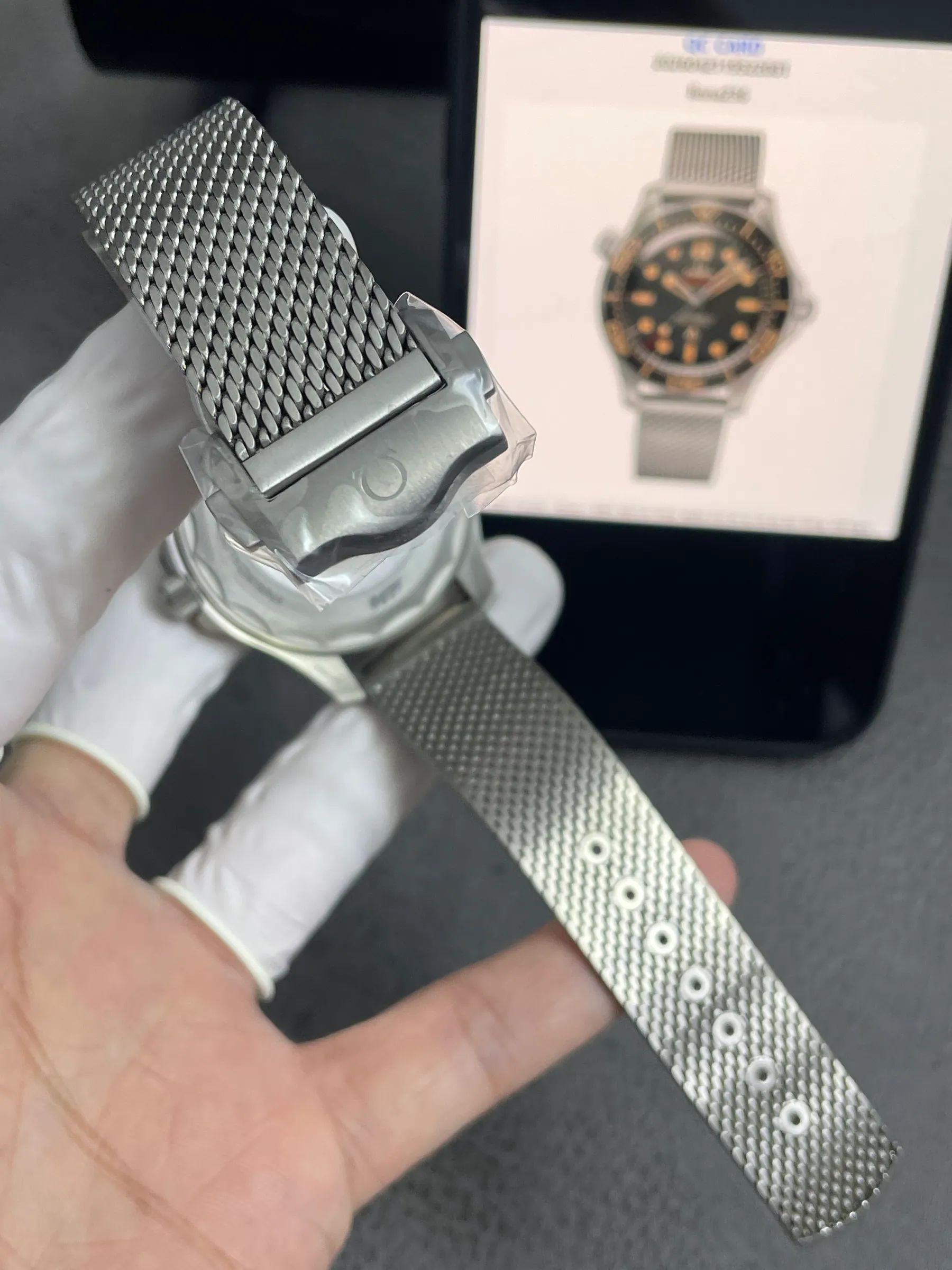 VS | 8806机芯｜42mm l 欧米茄海马潜水300M 210.30.42.20.06.002 钛金属表链