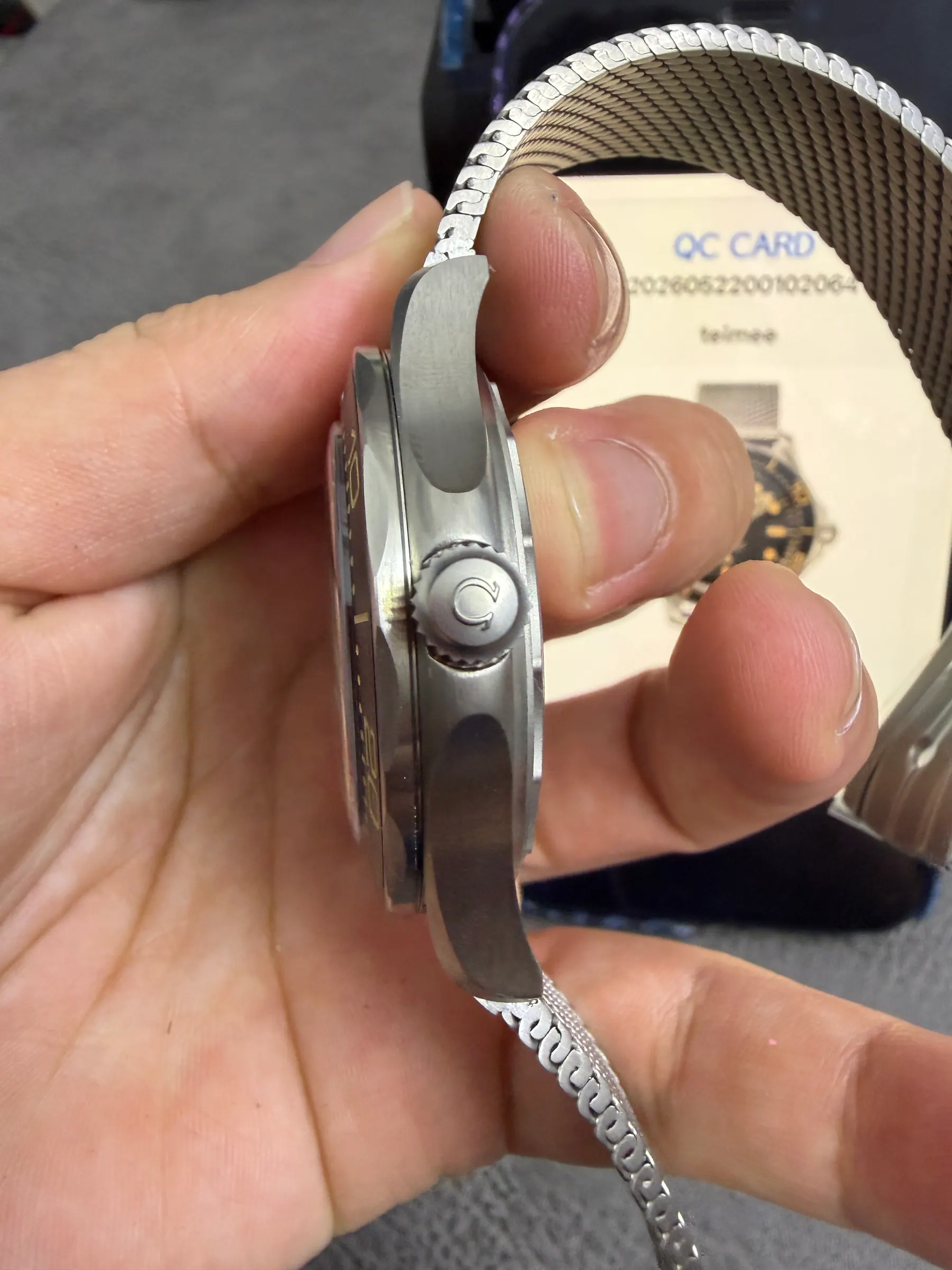 VS | 8806机芯｜42mm l 欧米茄海马潜水300M 210.30.42.20.06.002 钛金属表链
