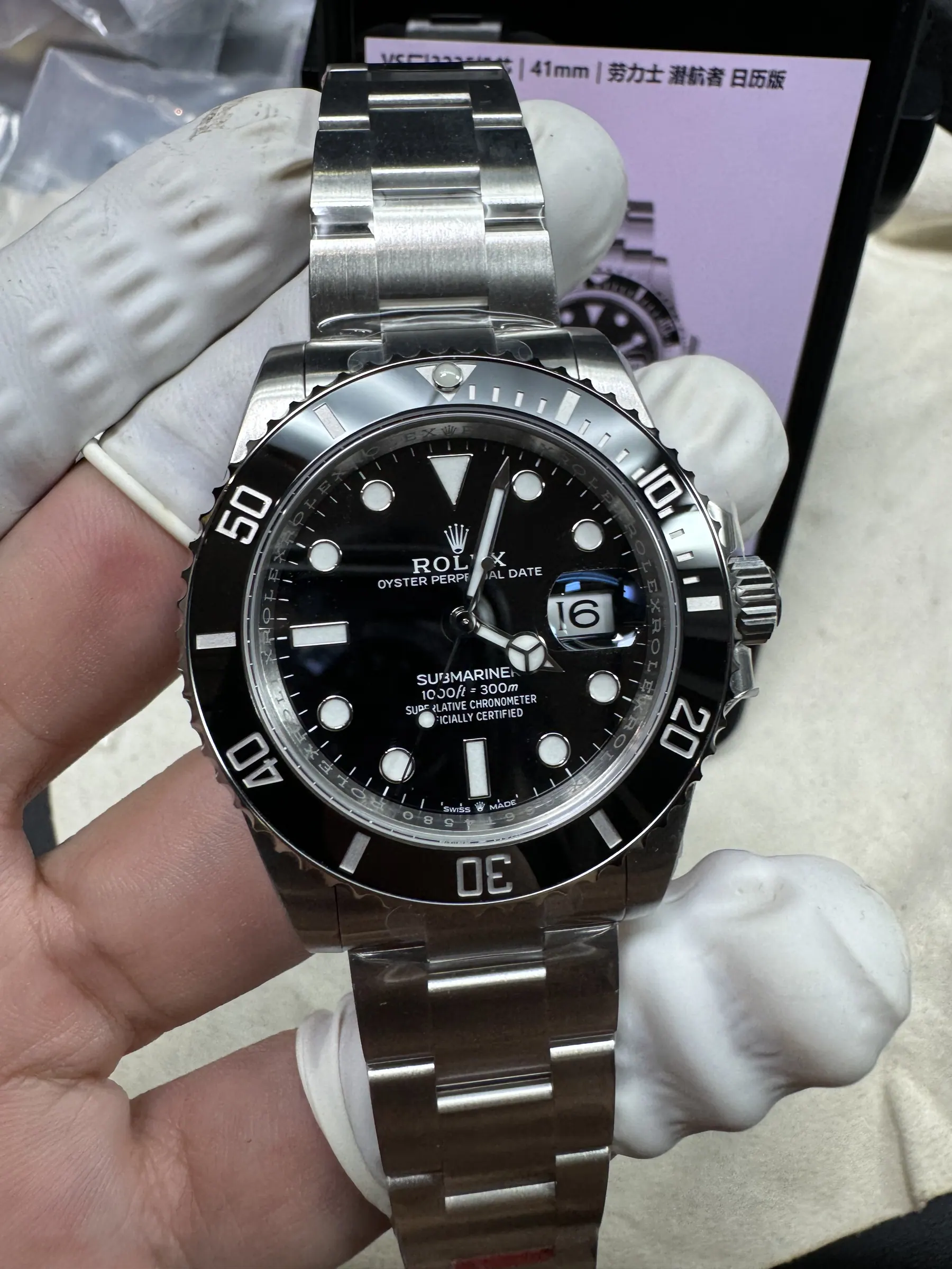 VS | 3235机芯｜41mm l 劳力士潜航者型 126610LN