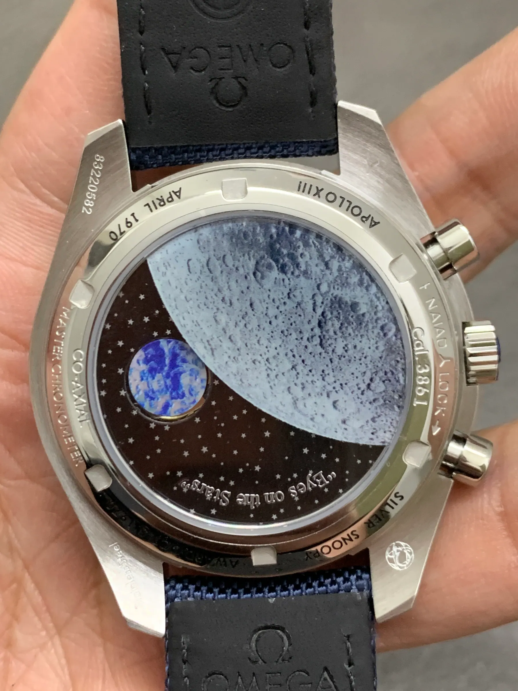 SMF OMEGA Speedmaster Anniversary Series “Silver Snoopy Award” 310.32.42.50.02.001