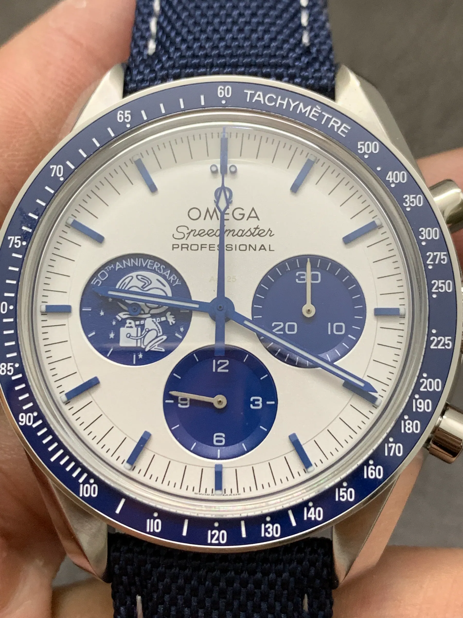 SMF OMEGA Speedmaster Anniversary Series “Silver Snoopy Award” 310.32.42.50.02.001