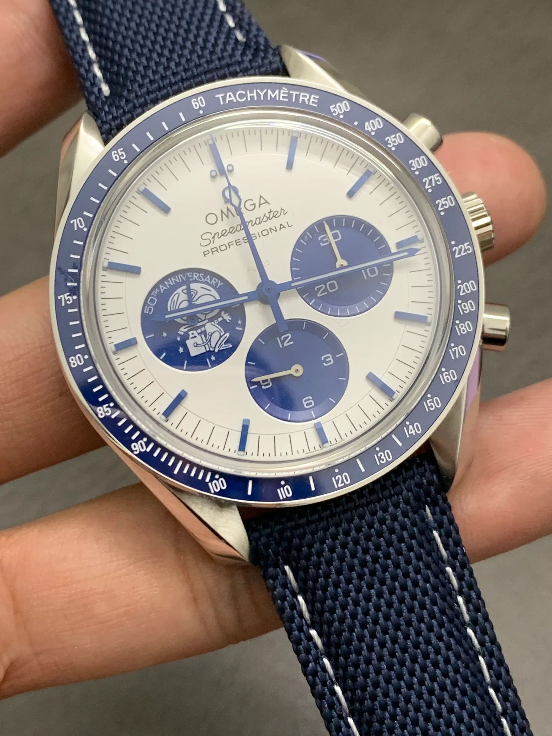 SMF OMEGA Speedmaster Anniversary Series “Silver Snoopy Award” 310.32.42.50.02.001