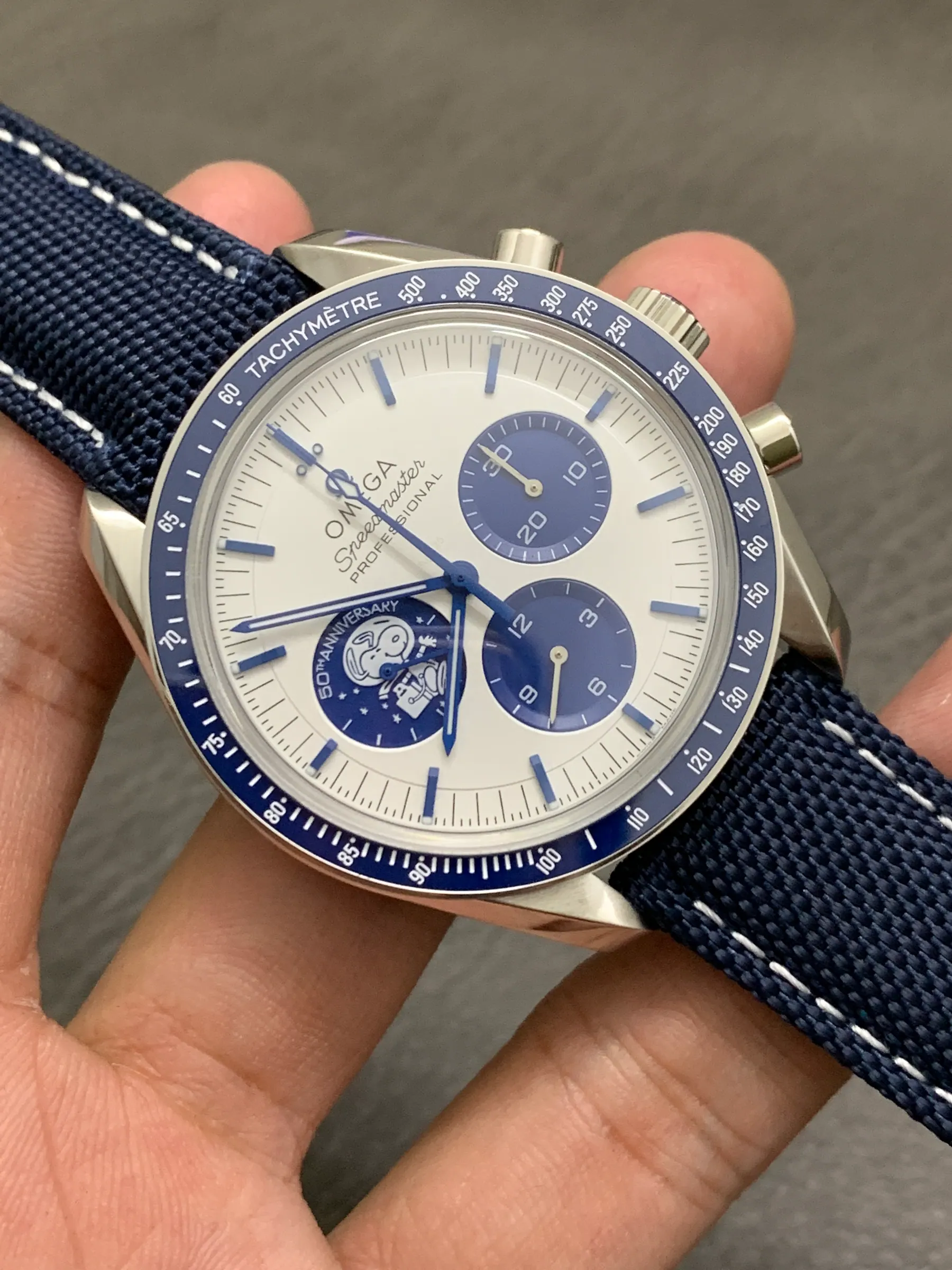 SMF OMEGA Speedmaster Anniversary Series “Silver Snoopy Award” 310.32.42.50.02.001