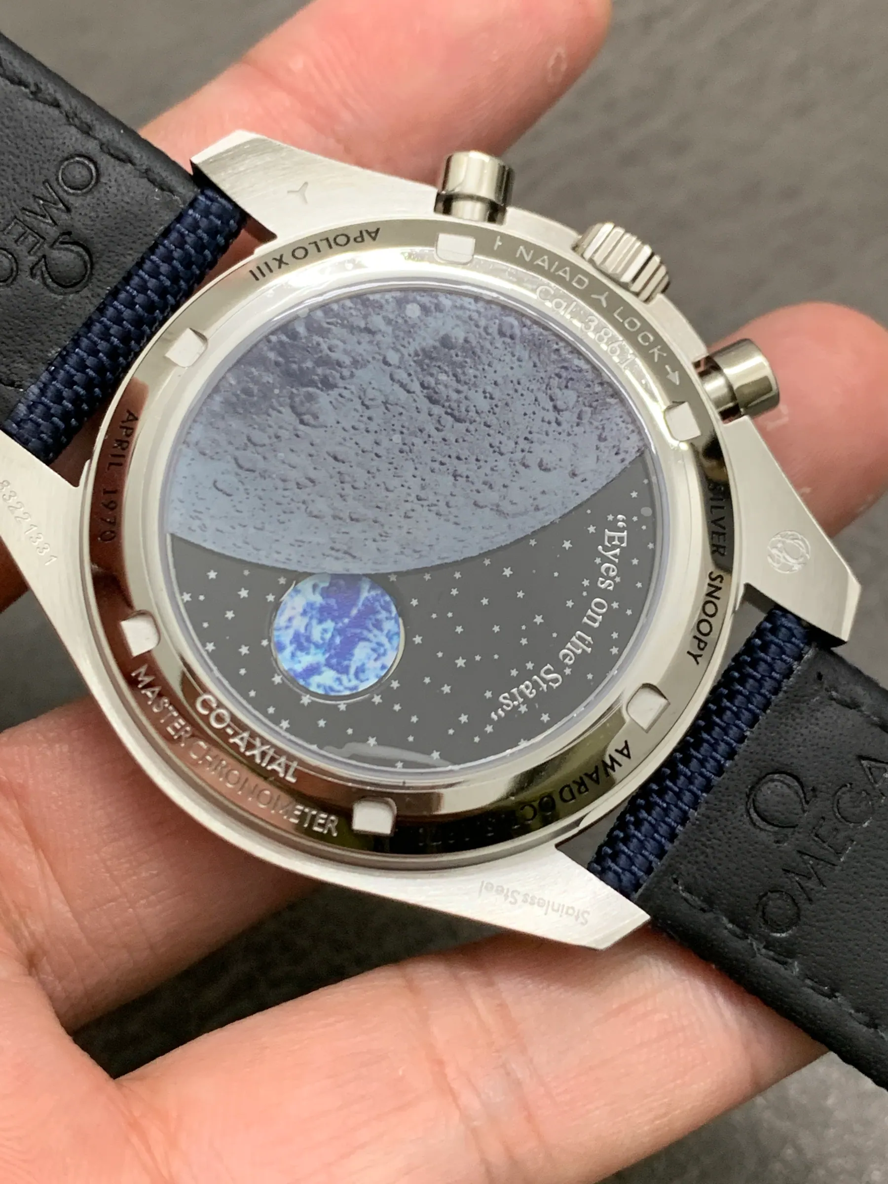 SMF OMEGA Speedmaster Anniversary Series “Silver Snoopy Award” 310.32.42.50.02.001