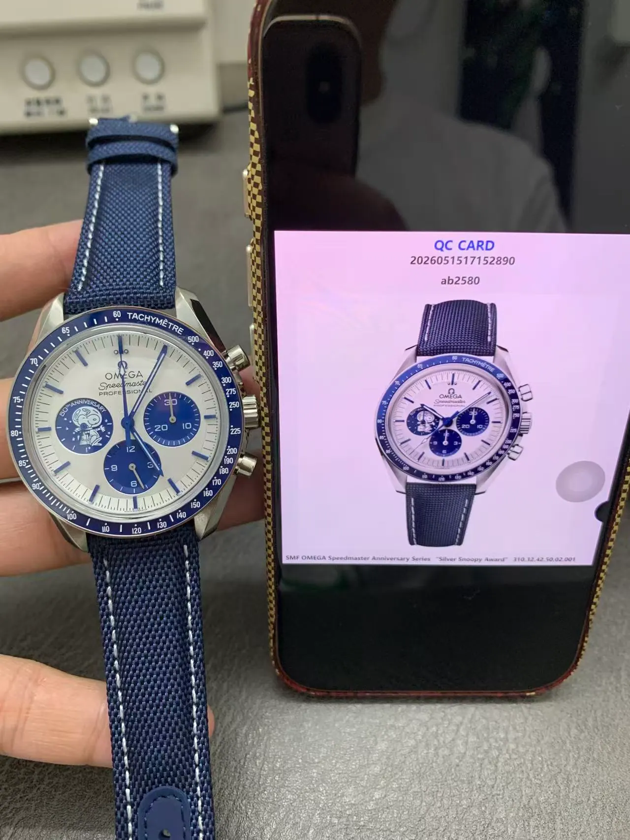 SMF OMEGA Speedmaster Anniversary Series “Silver Snoopy Award” 310.32.42.50.02.001
