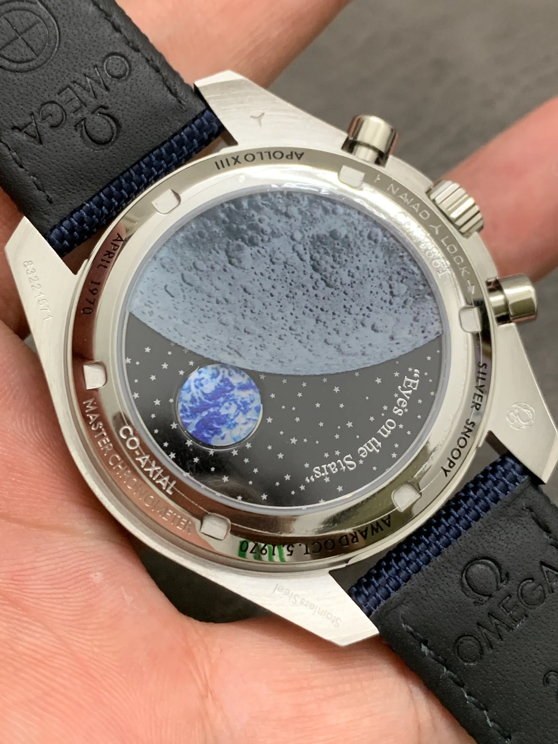 SMF OMEGA Speedmaster Anniversary Series “Silver Snoopy Award” 310.32.42.50.02.001
