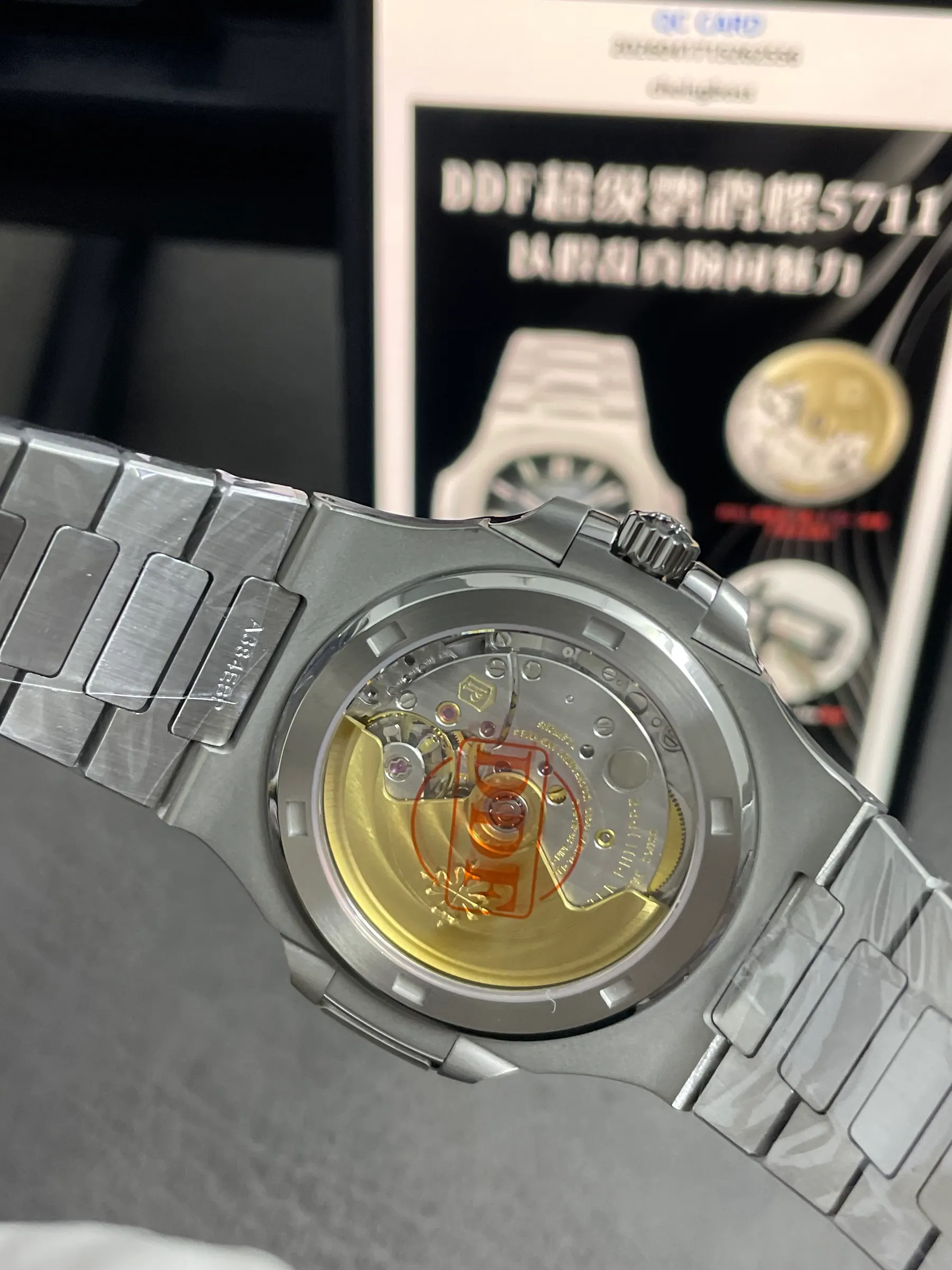 DDF｜Cal.324 机芯｜百达翡丽鹦鹉螺5711