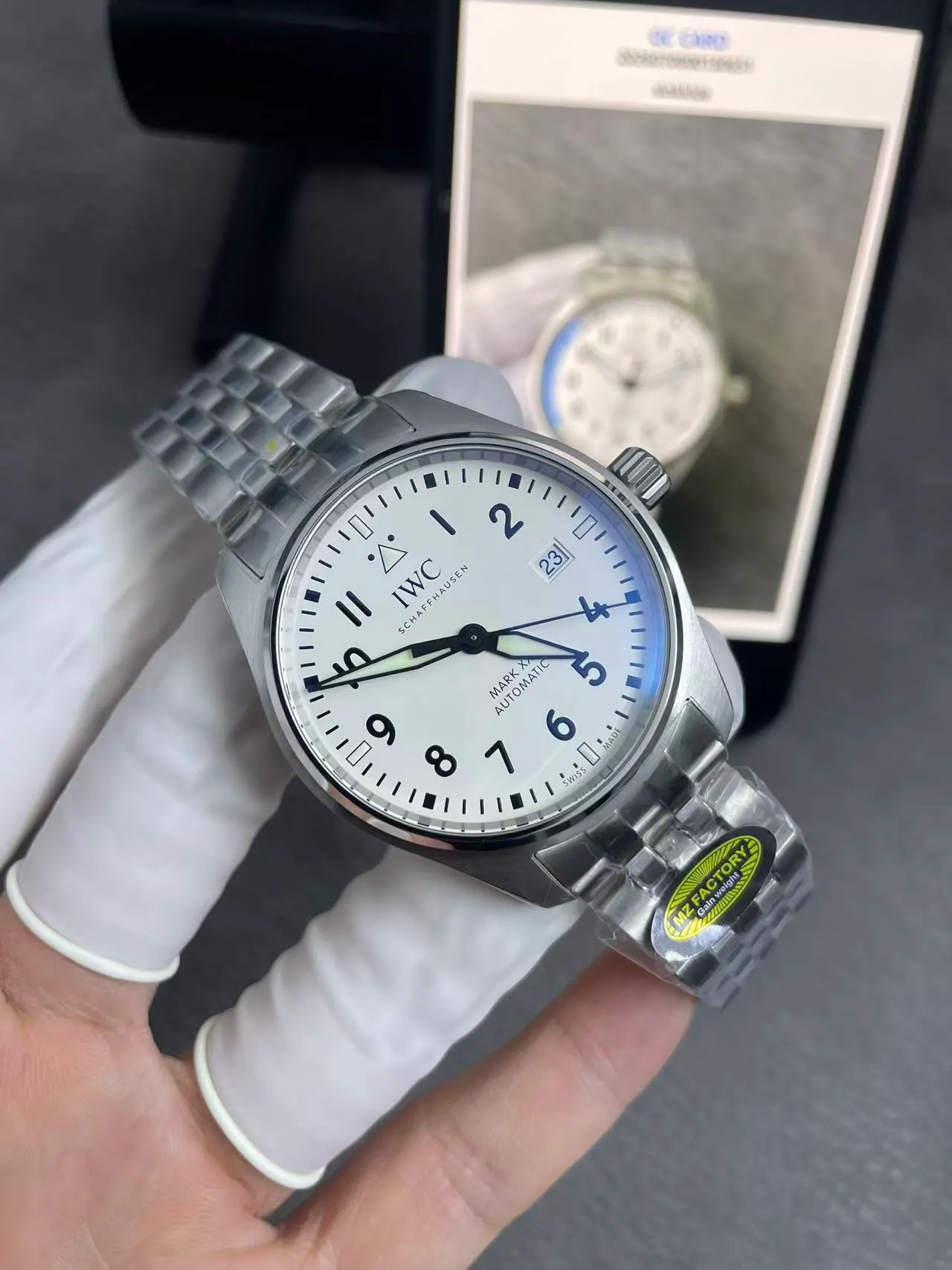 MZ｜I2892 机芯 l 40mm l IWC 飞行员马克20 手表