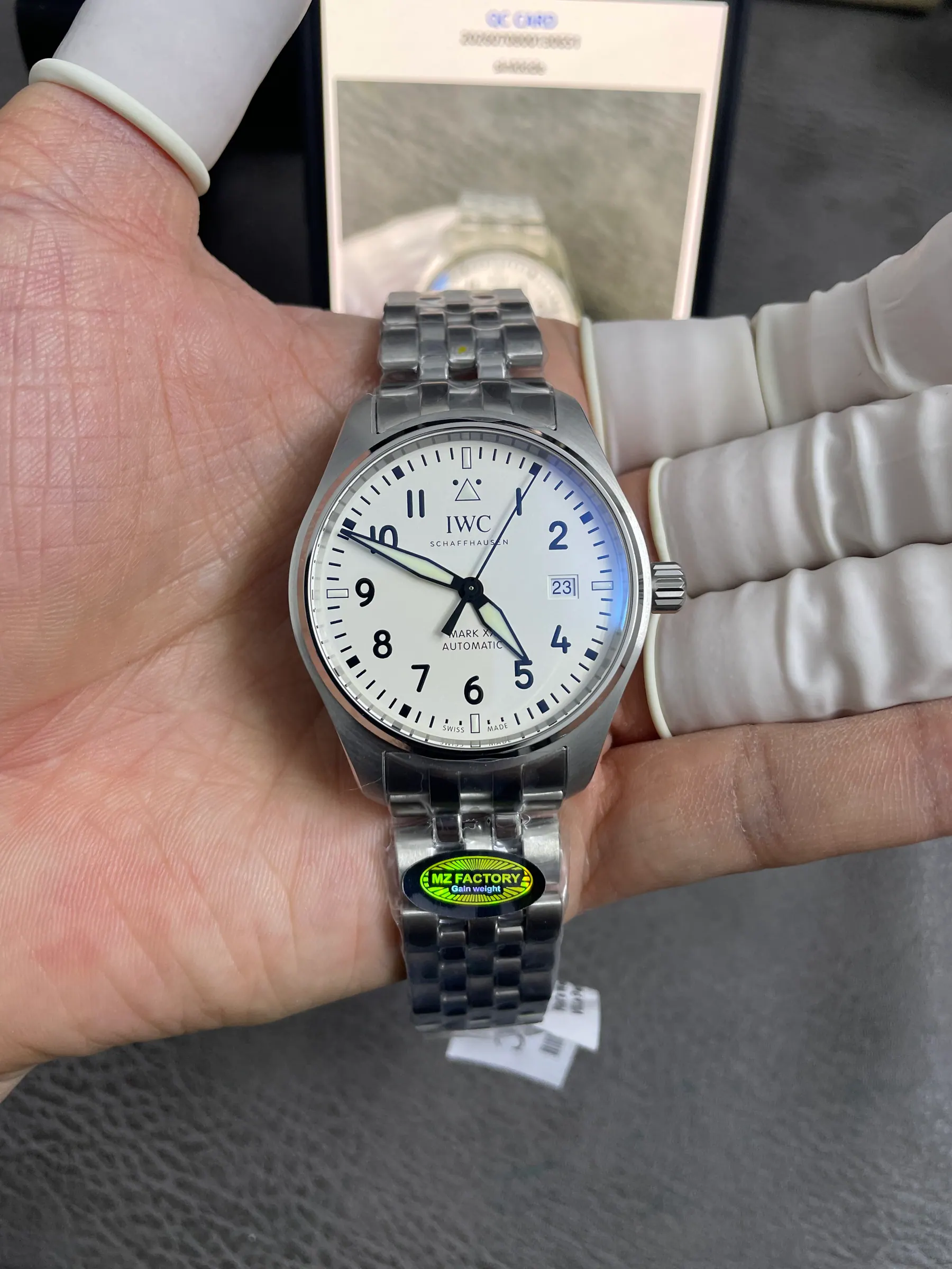 MZ｜I2892 机芯 l 40mm l IWC 飞行员马克20 手表