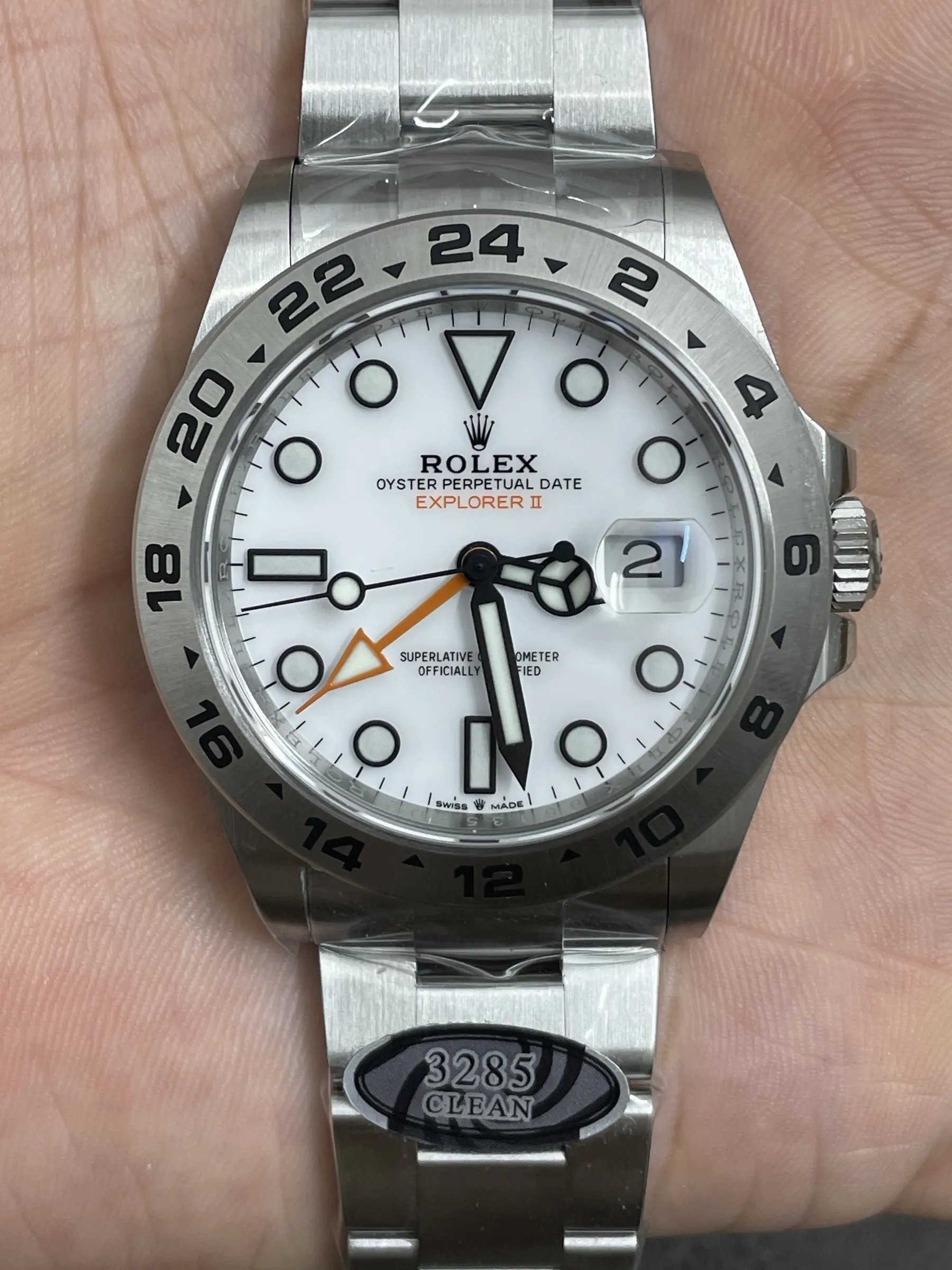 CLEAN | 3285机芯｜42mm l 劳力士 Explorer II 226570