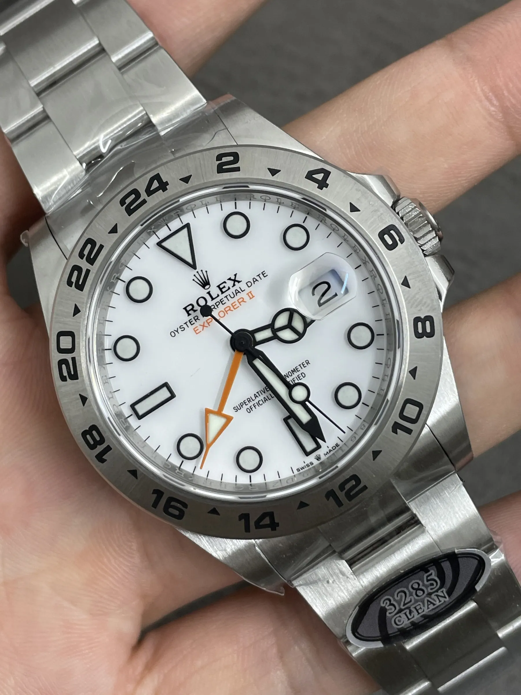 CLEAN | 3285机芯｜42mm l 劳力士 Explorer II 226570
