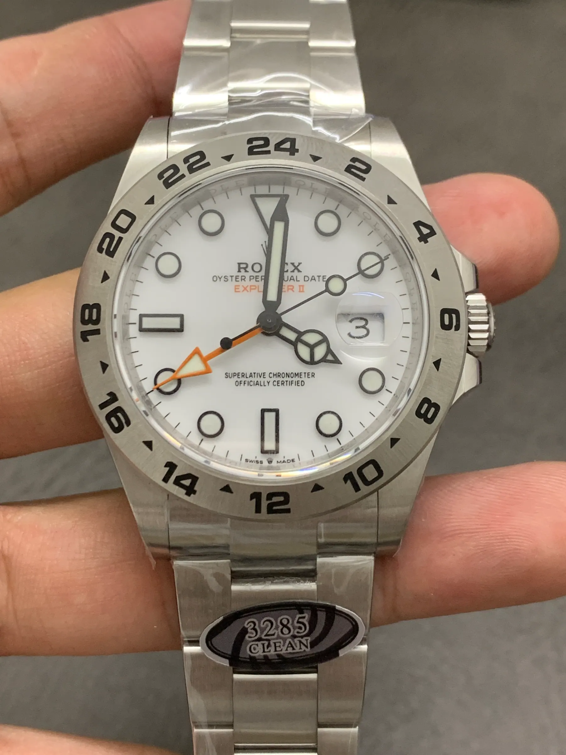 CLEAN | 3285机芯｜42mm l 劳力士 Explorer II 226570