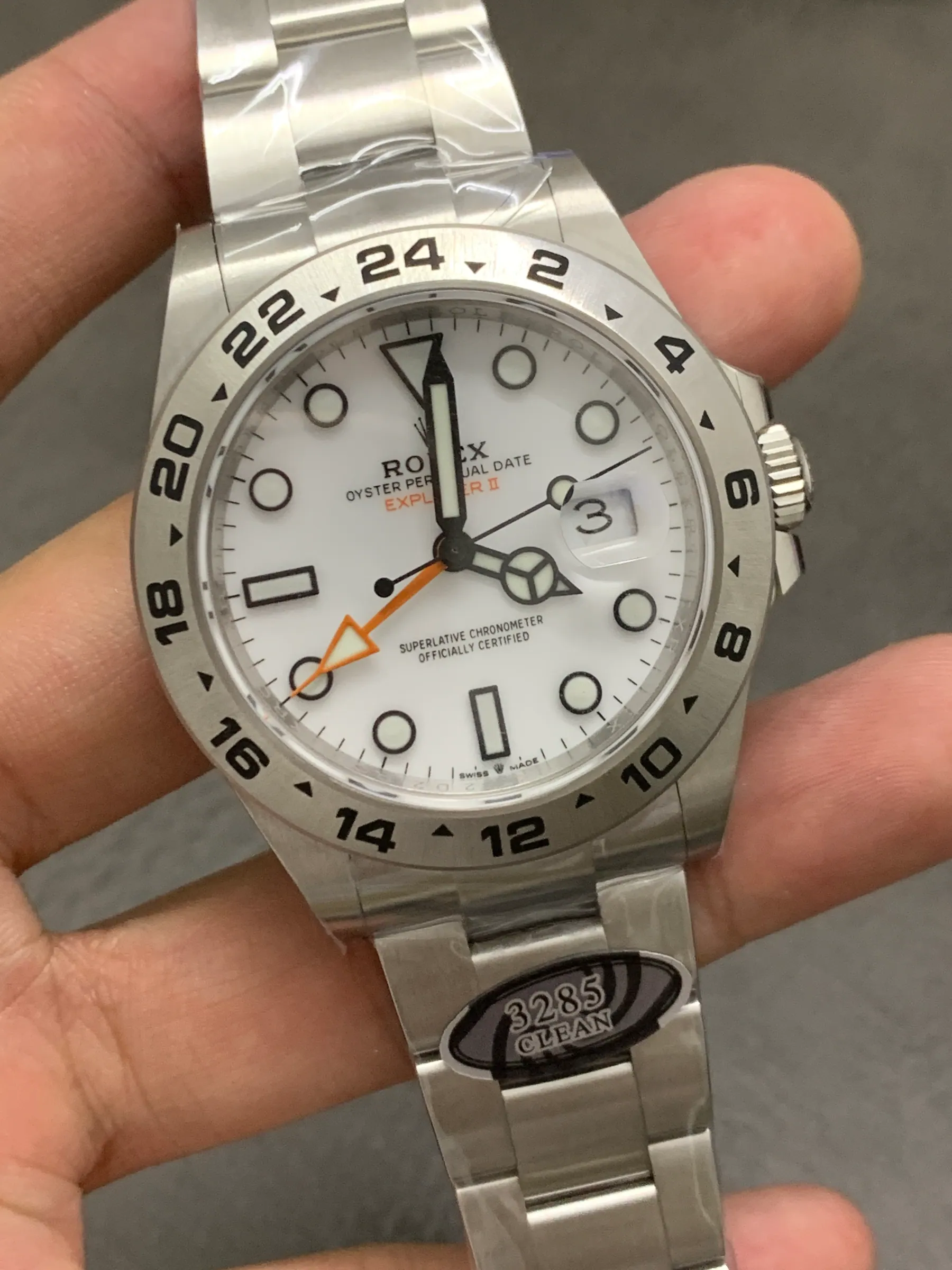 CLEAN | 3285机芯｜42mm l 劳力士 Explorer II 226570