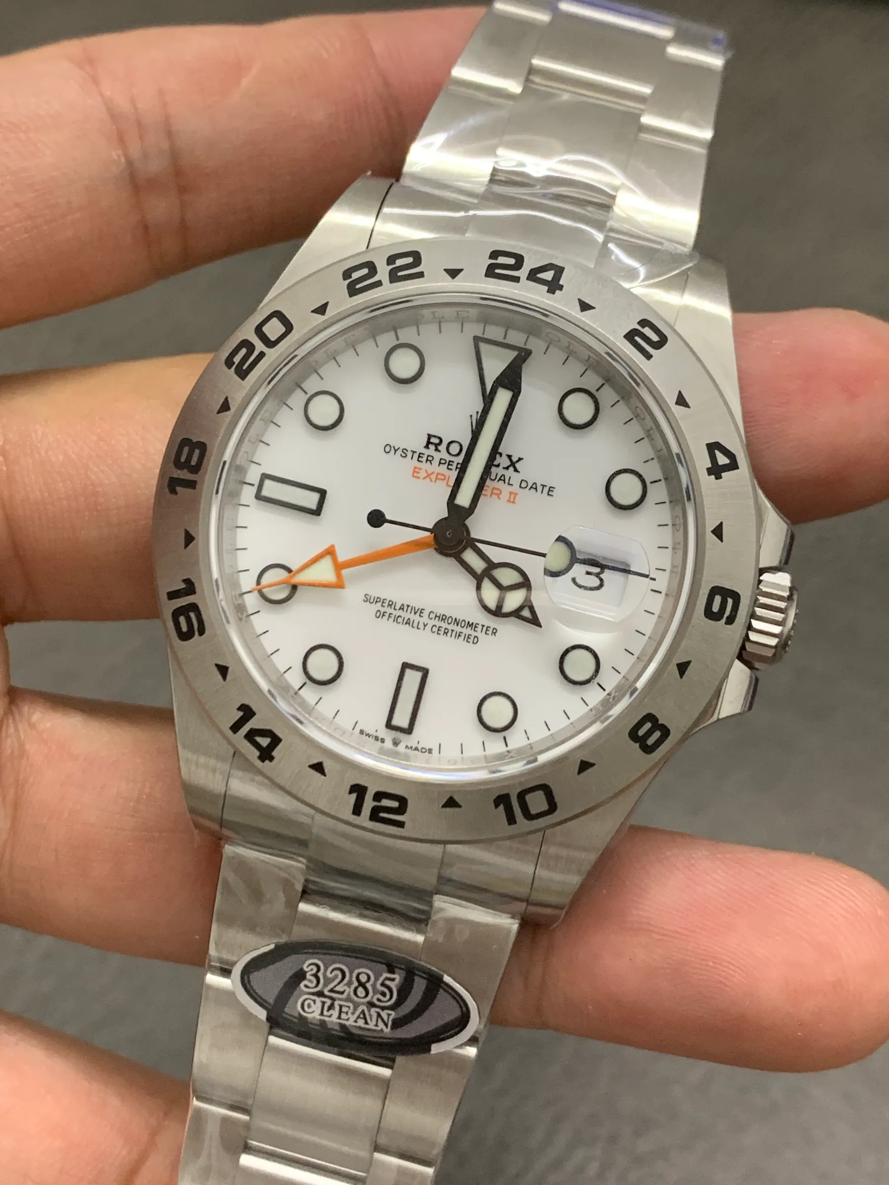 CLEAN | 3285机芯｜42mm l 劳力士 Explorer II 226570