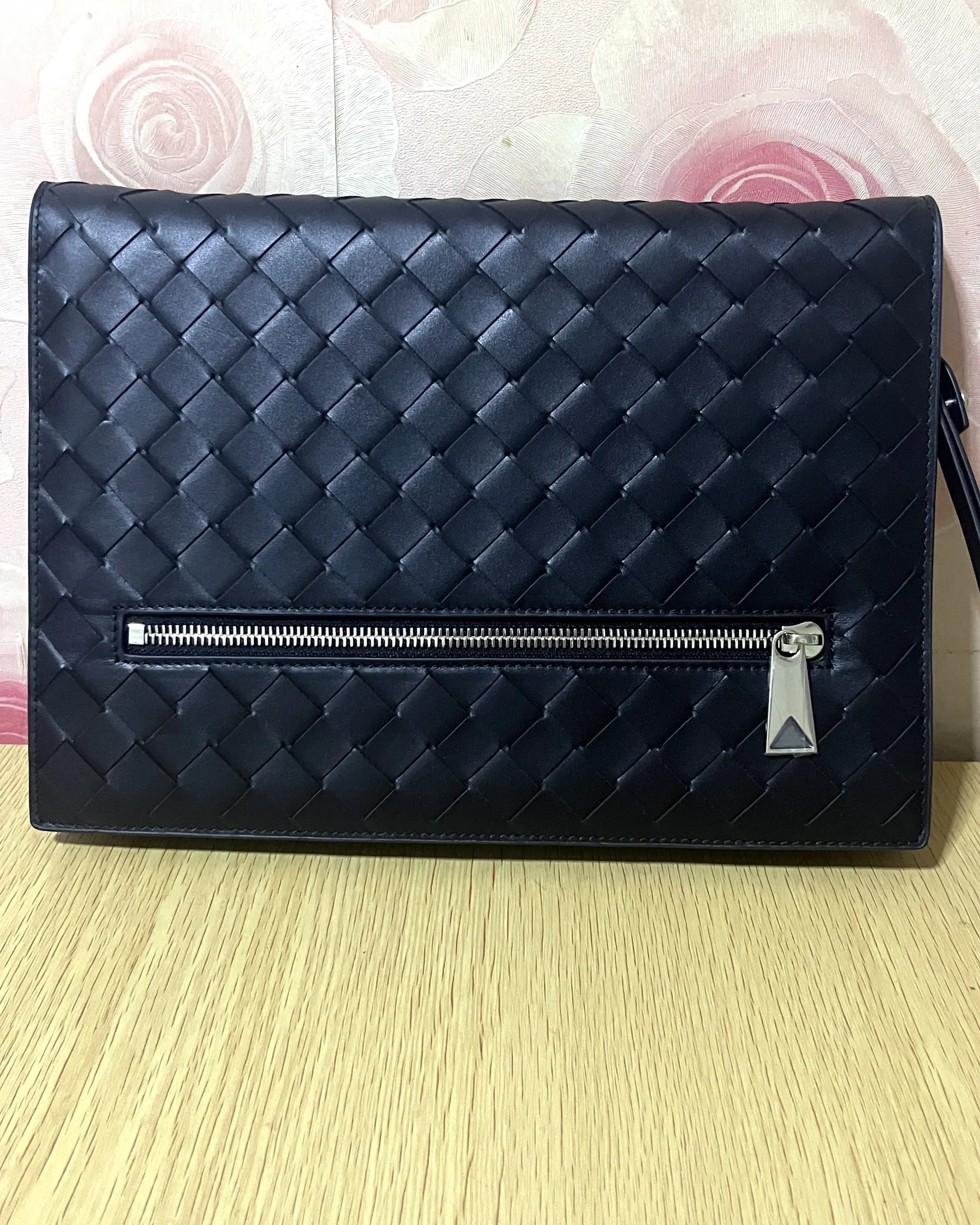 Bottega Veneta Intrecciato 男士手拿包 693675 27.5*20*2